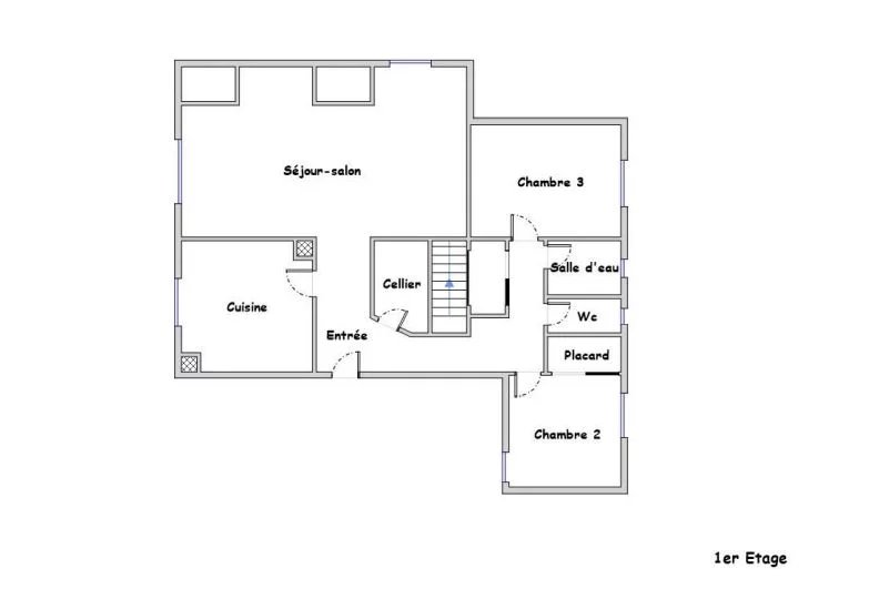 Maison de 8 pièces avec terrain 1 187 m²