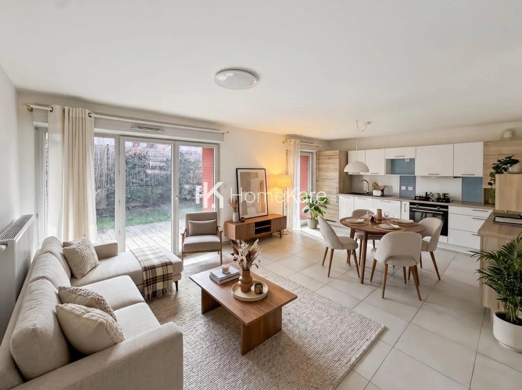 Superbe Appartement avec Grand Jardin en Ville