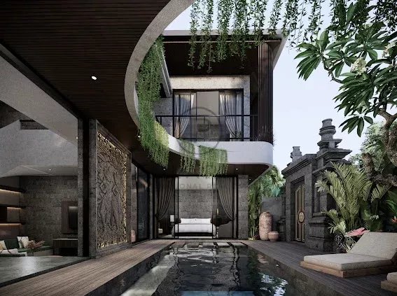 Villa de luxe 4 chambres sur plan - Ubud, Bali