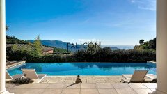 Superb architect-designed villa in a private estate in the hills above Falicon — photo 1 of 7