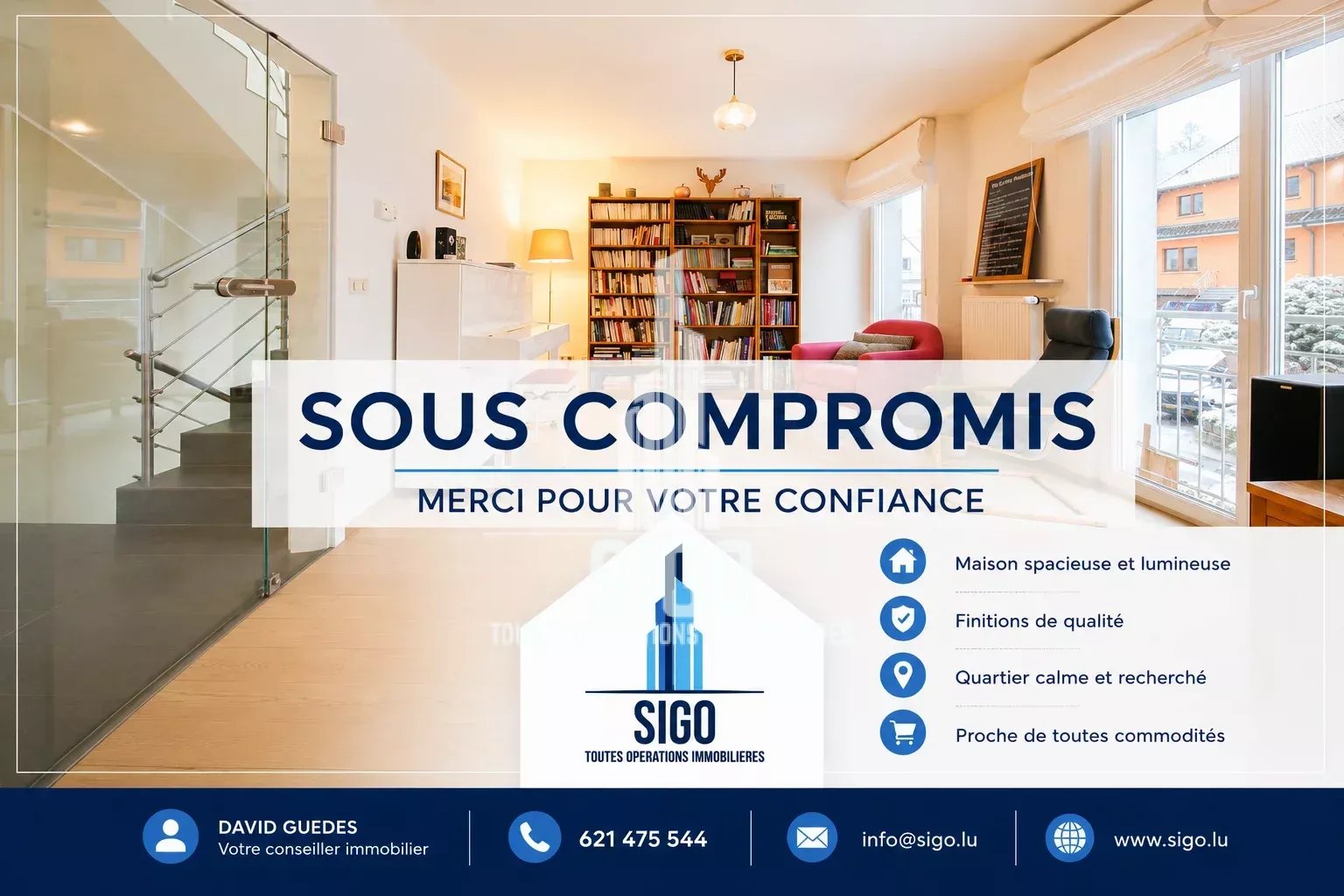 Agence immobilière de 