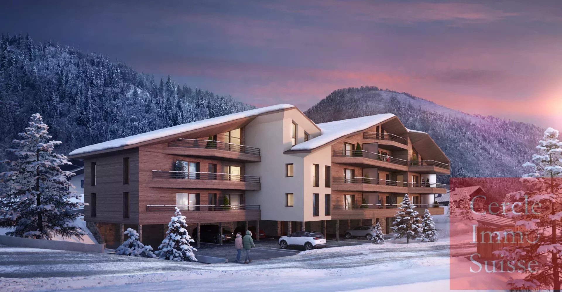 Appartements neufs T2 T3 T4 T5 en vente à CHATEL avec liaison stations portes du soleil - Photo 3