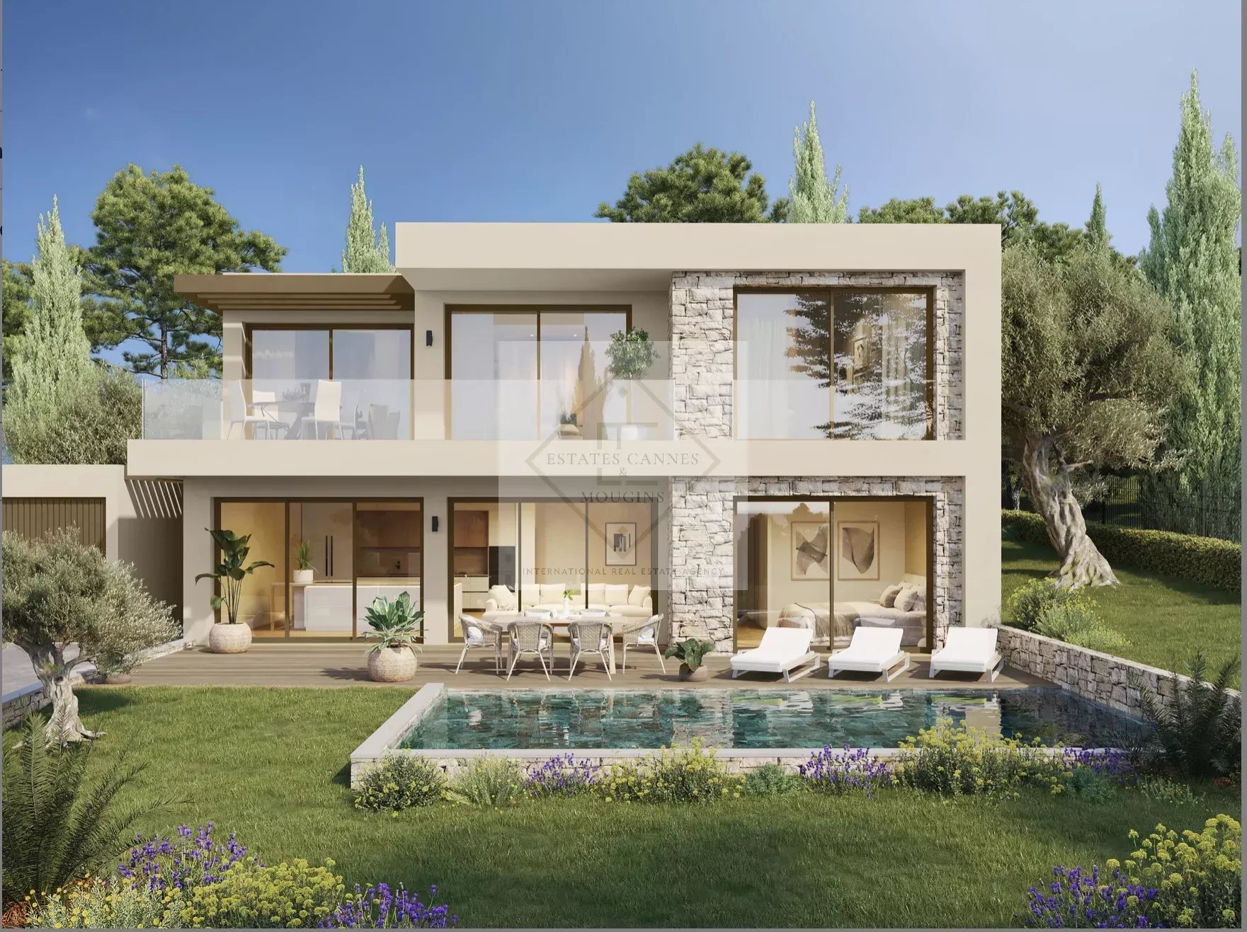 VILLA CONTEMPORAINE – EMPLACEMENT PRIME À MOUGINS — photo 13