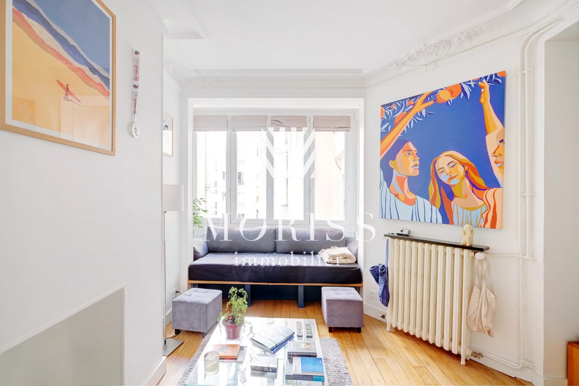 Appartement – 2 pièces de 41 m² – Rue Constance - Rue Lepic - Image Array