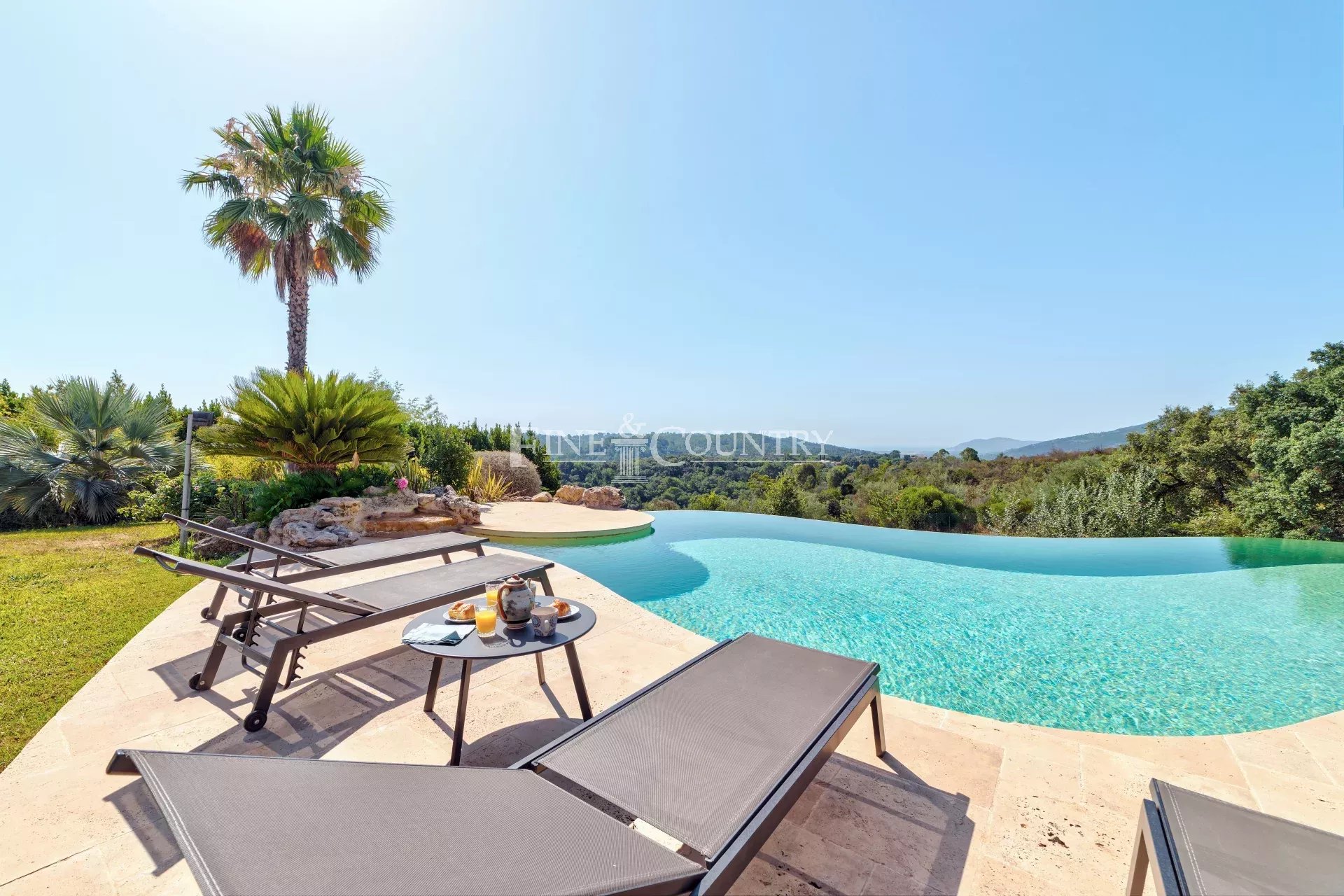 Vente villa Mougins, vue panoramique