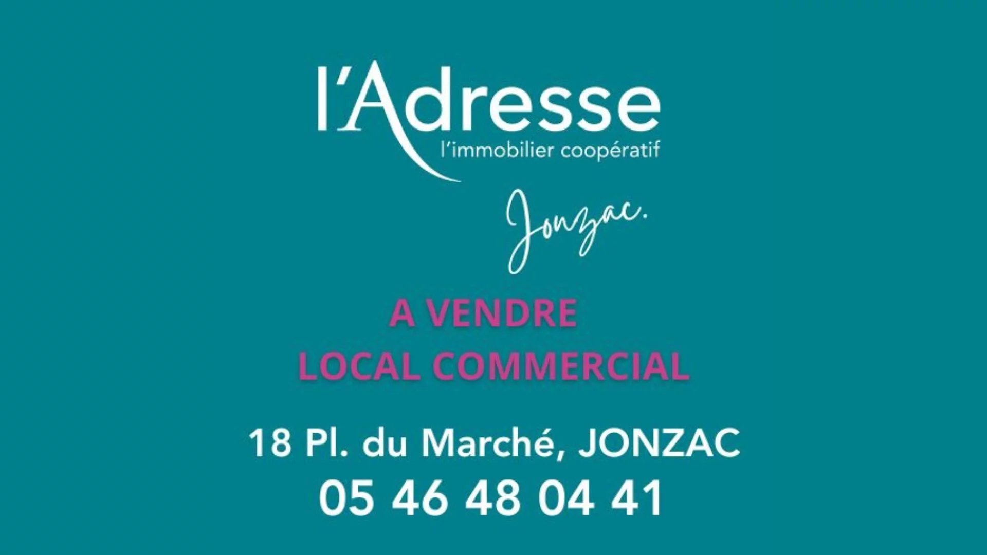 Local commercial Jonzac 220 m2