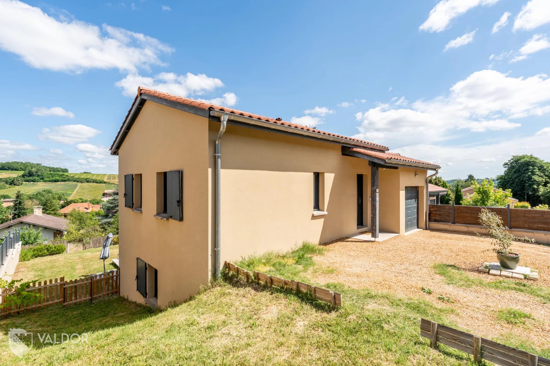 Maison avec vue dégagée