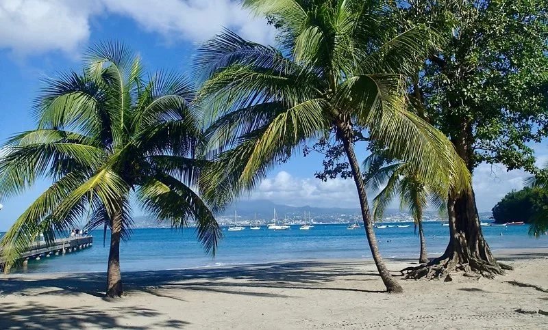TROIS-ÎLETS Duplex T3 de 68 m² avec piscine et accès direct plage à l'Anse à l'Ân