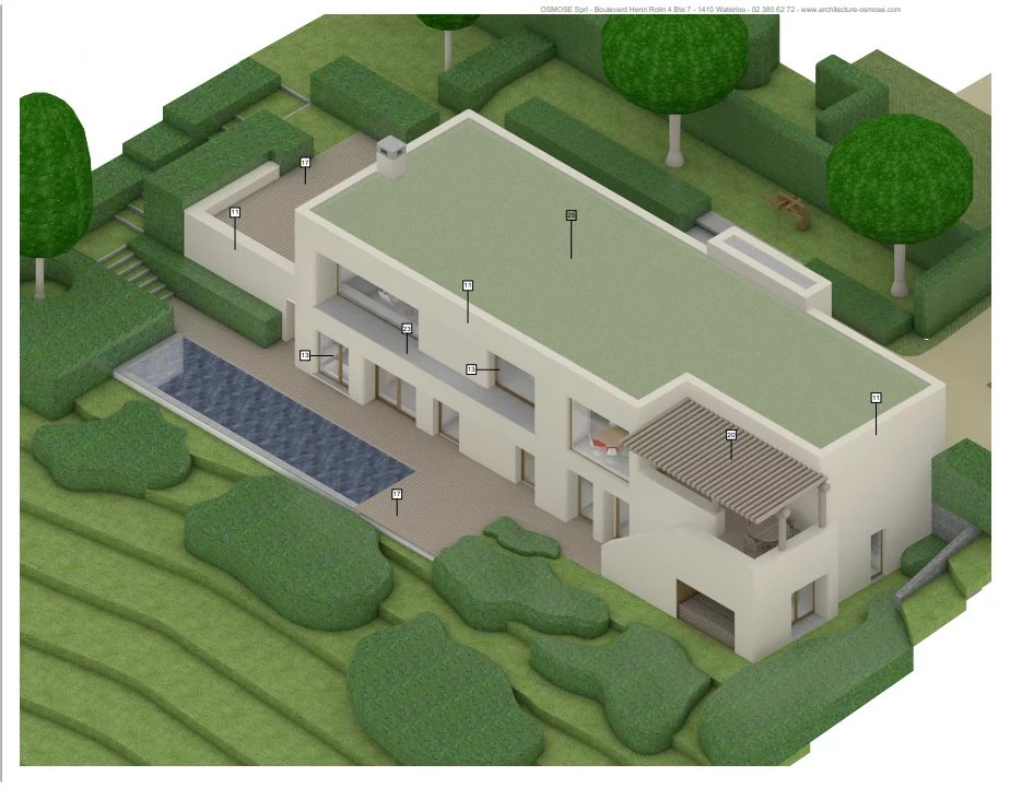 Rhode-Saint-Genèse – Terrain à bâtir de 1 hectare 61 ares