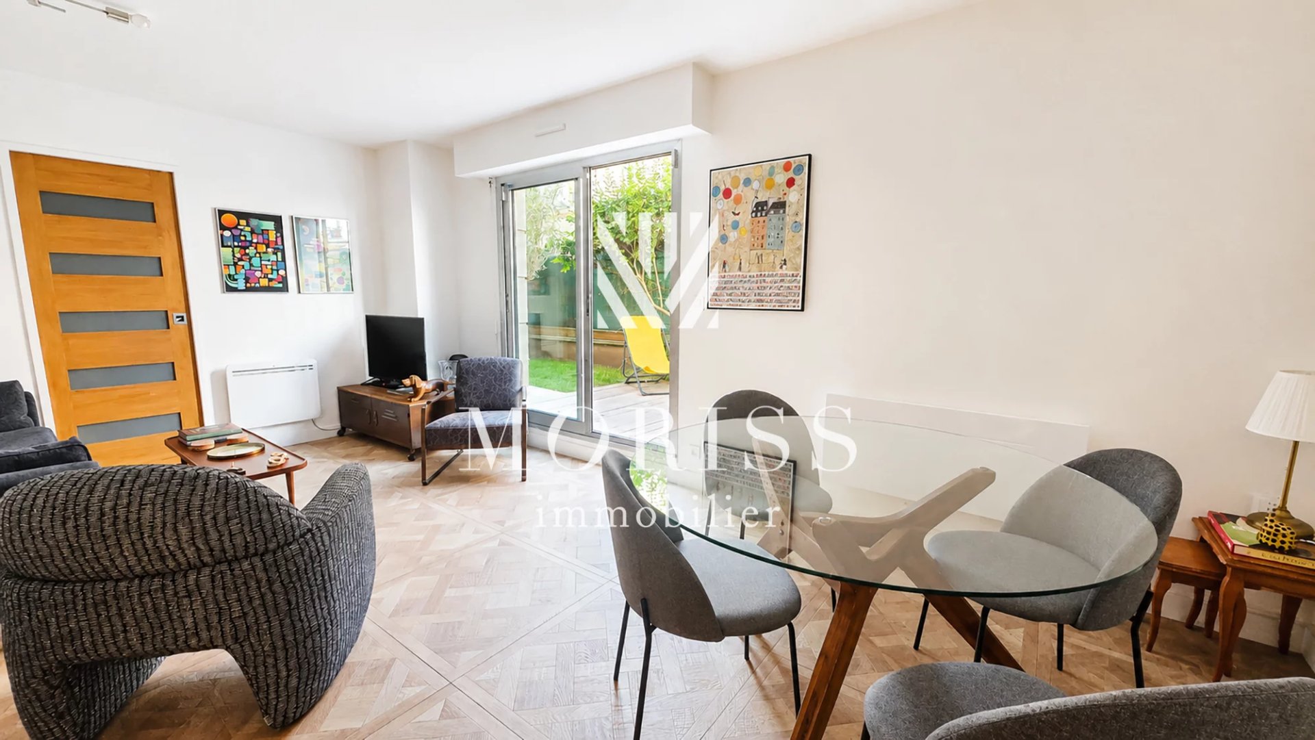 APPARTEMENT 3 PIECÈS - JARDIN - JULES JOFFRIN - Image Array