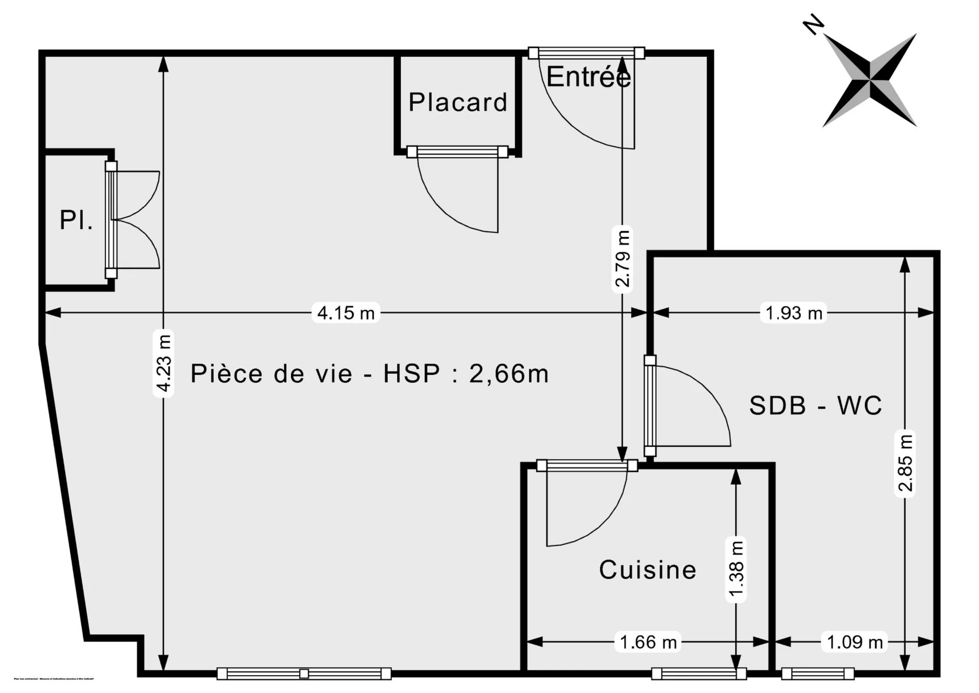 Vente Studio Paris 14ème