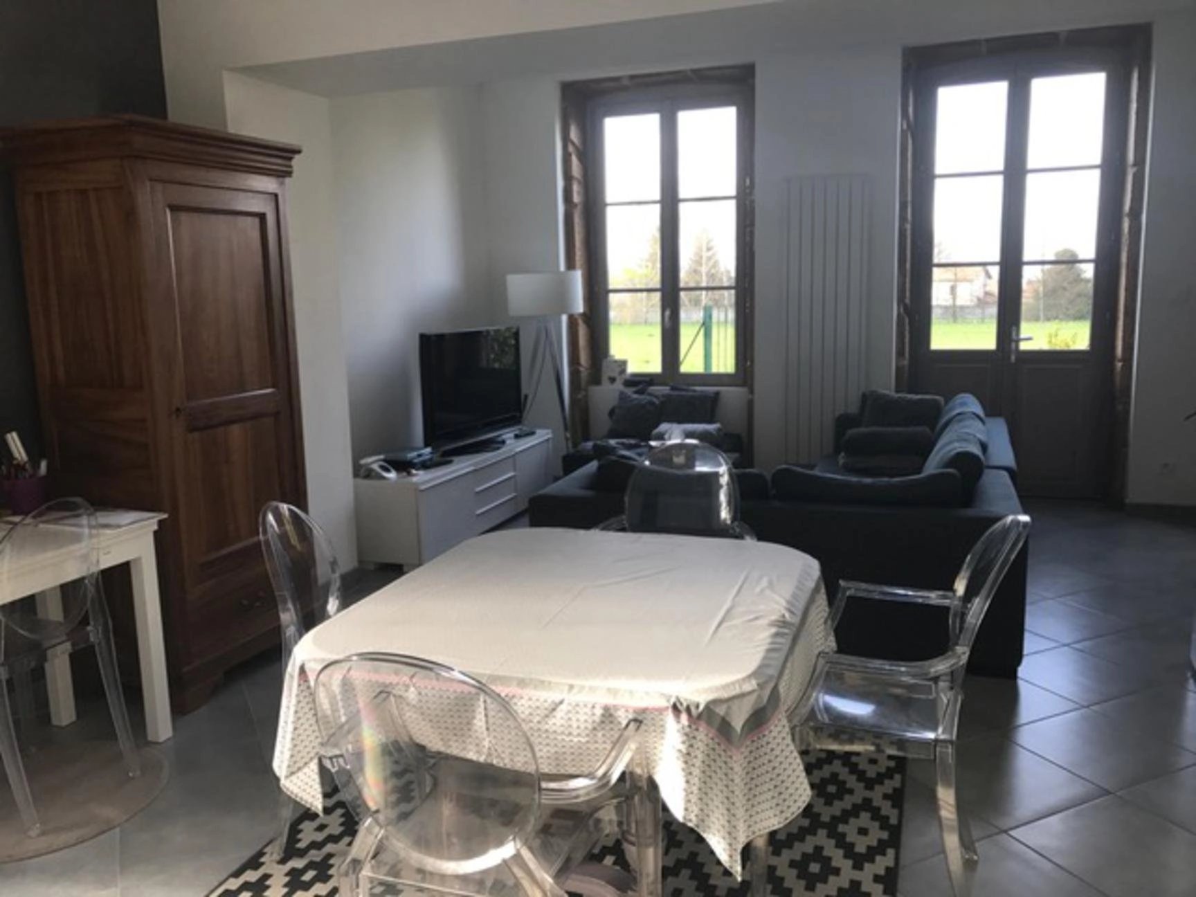 Appartement T3 en rez-de-jardin à Chasselay