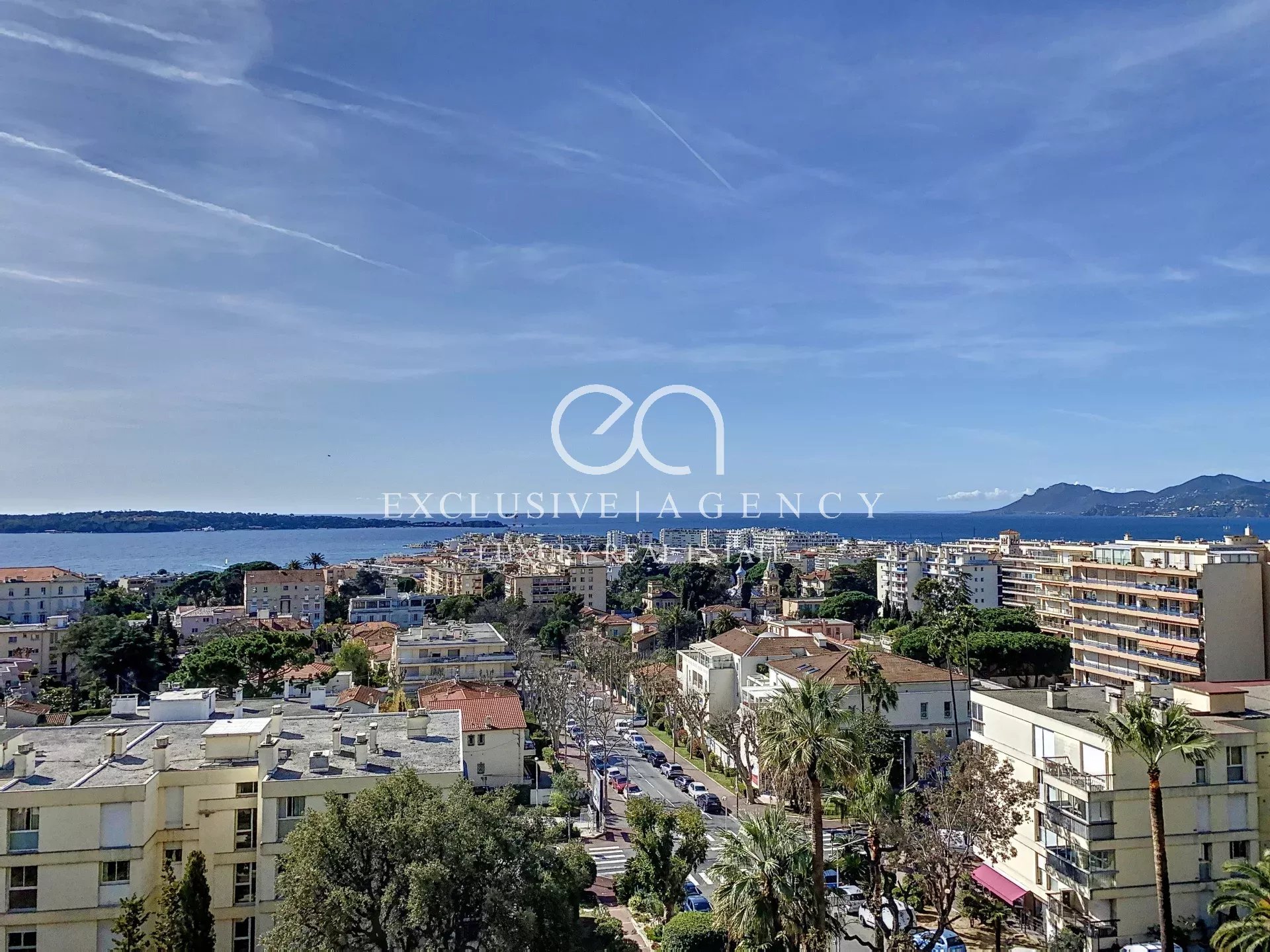 Cannes Basse Californie 3 rooms 70sqm refurbished panoramic sea view