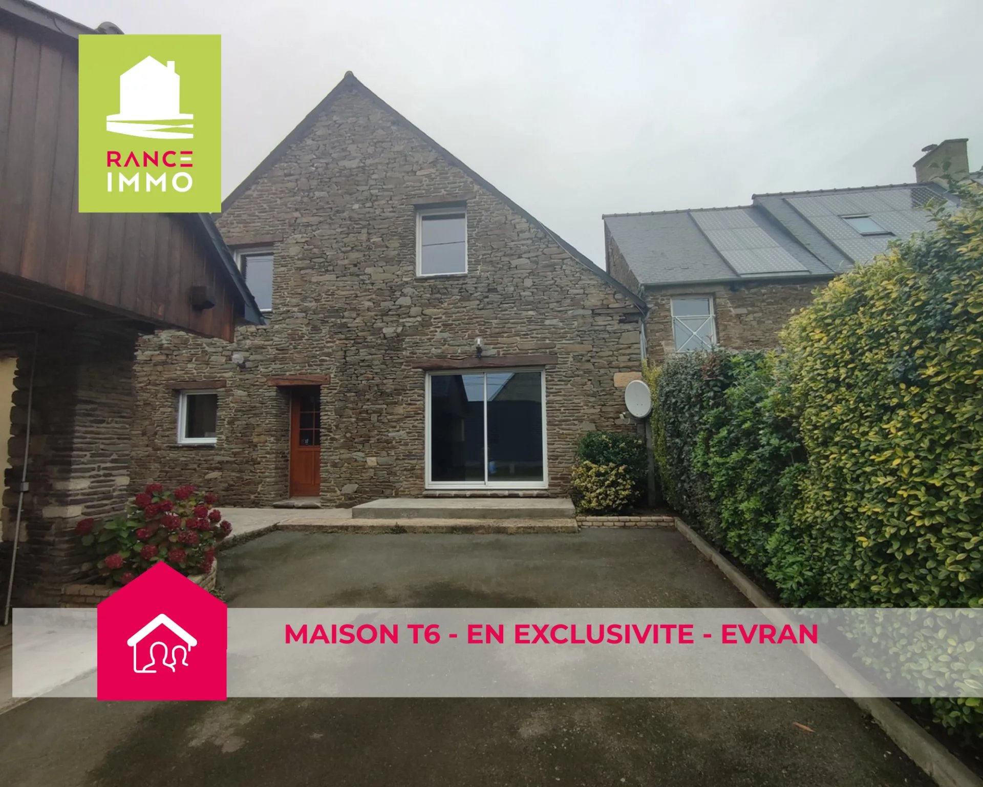 MAISON T6 -EVRAN – EN EXCLUSIVITE