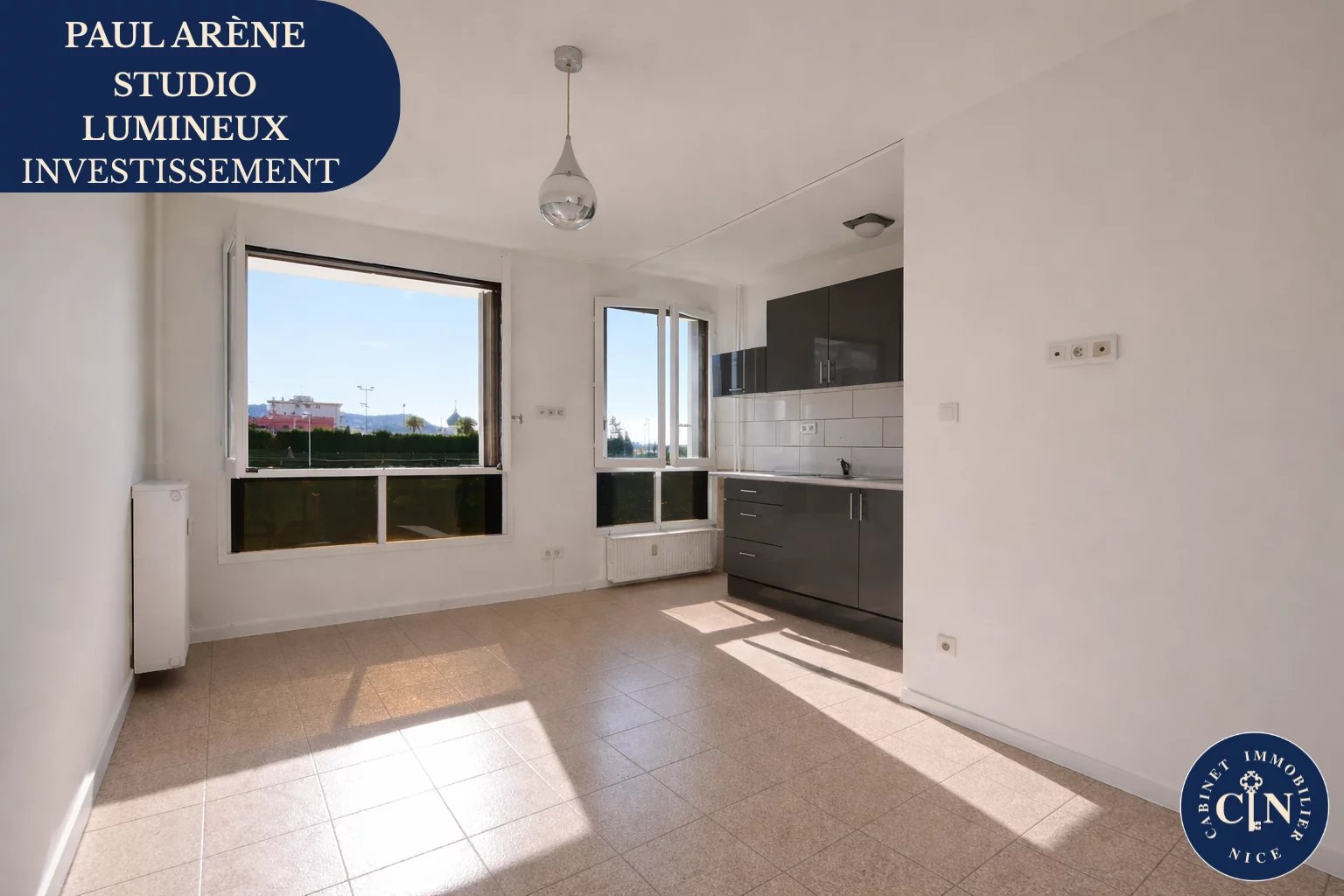 Studio – Vue mer & ville – Parc Impérial - Photo 2