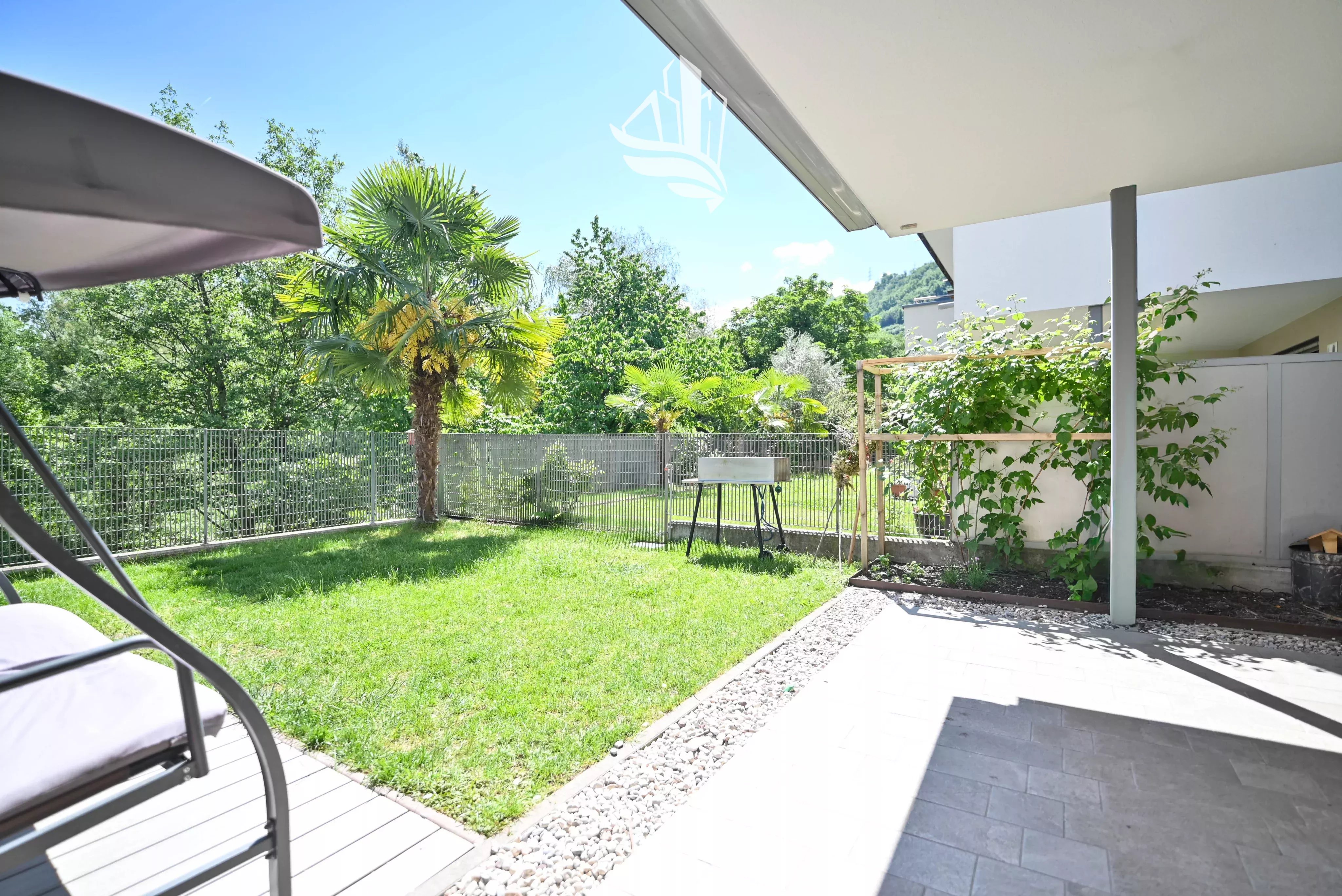 Gartenwohnung mit Doppelgarage in Lana