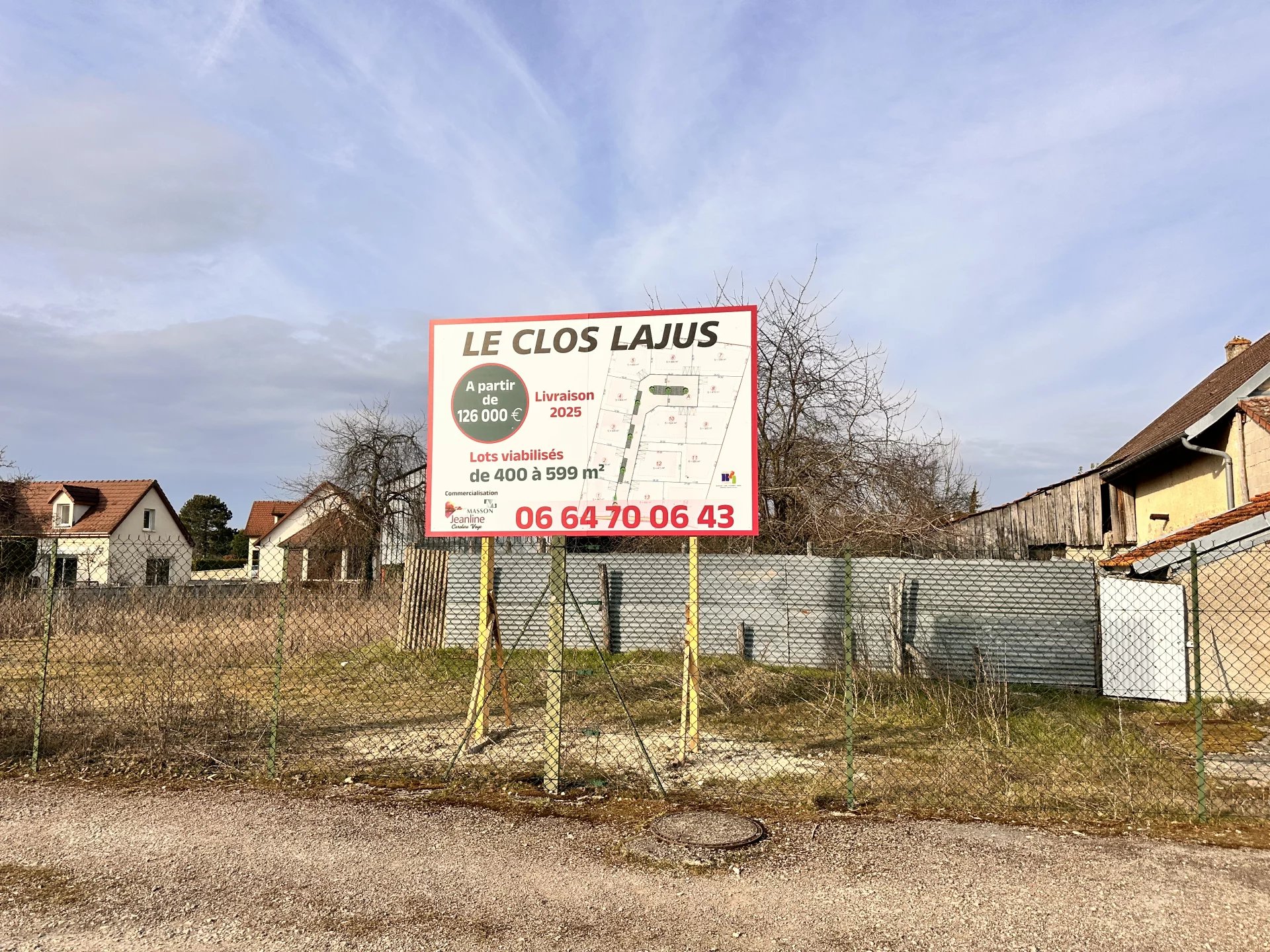 Vente Terrain constructible Arc-sur-Tille