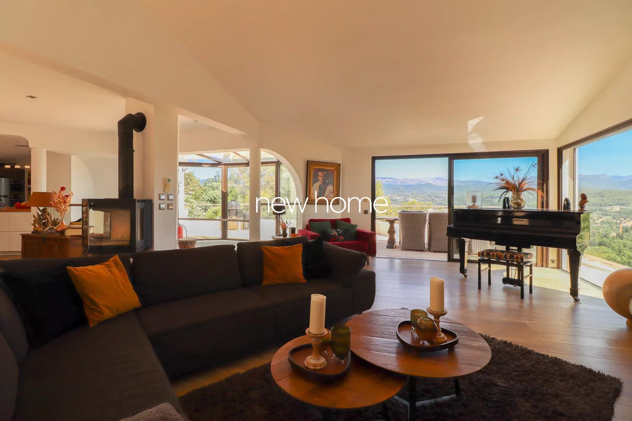 Villa moderne avec vue panoramique