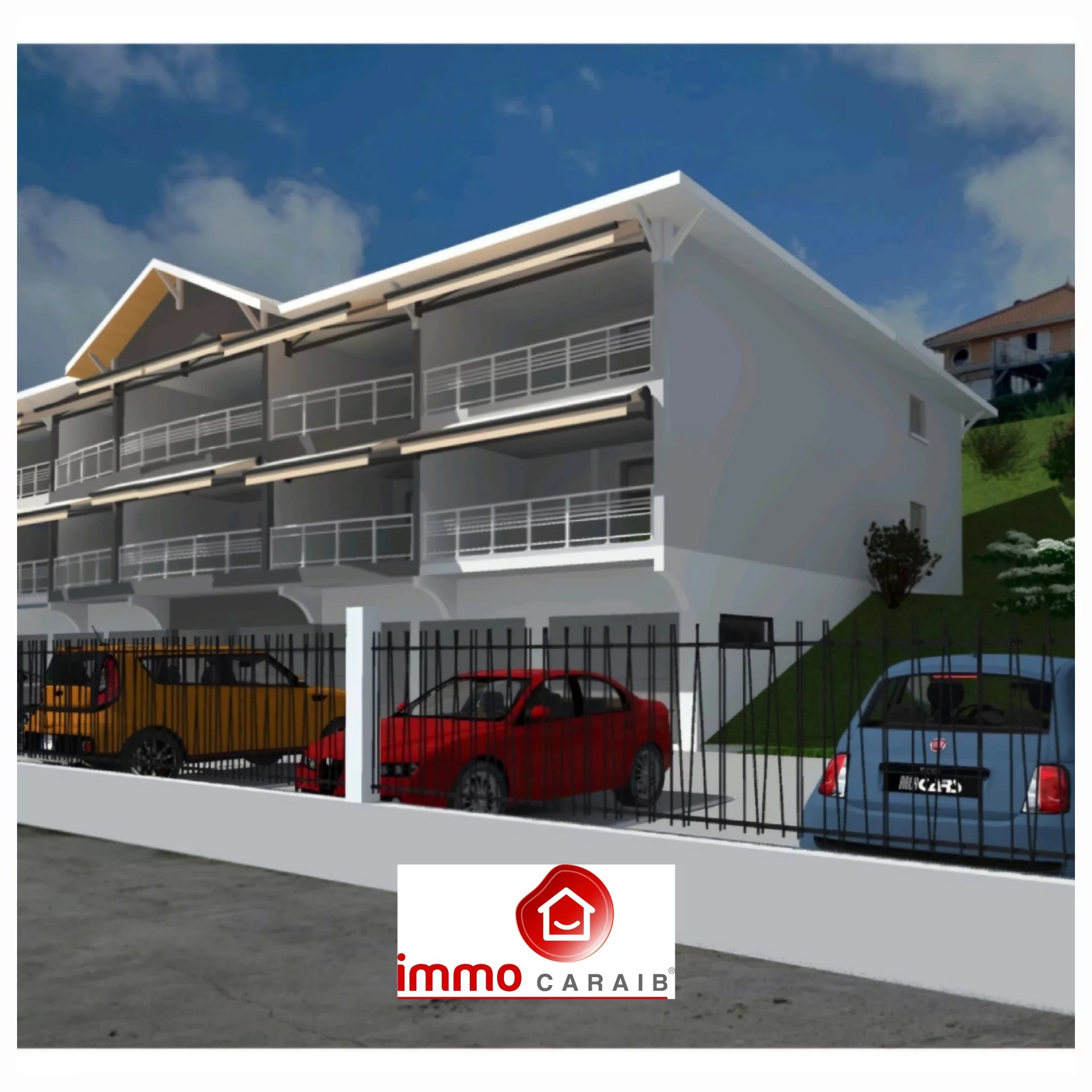 APPARTEMENT F2 NEUF RÉSIDENCE OXANA TROIS ILETS