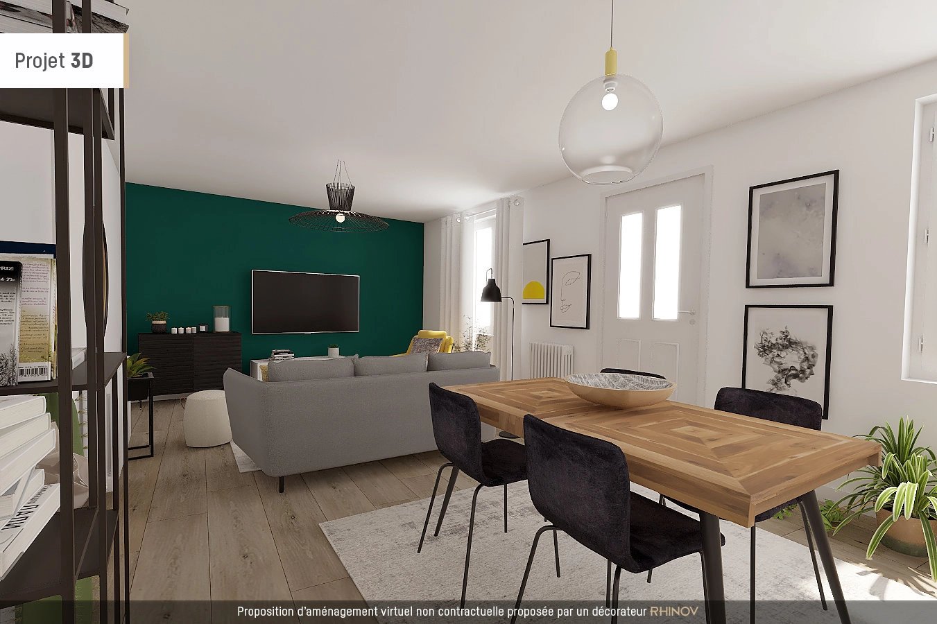 Maison de village 100m² avec cours et garage