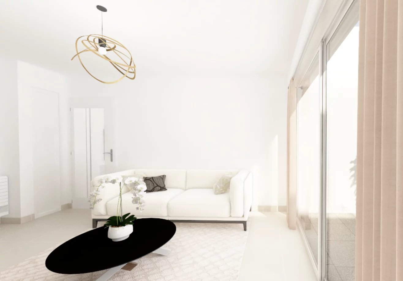 Appartement vue mer à EZE bord de mer