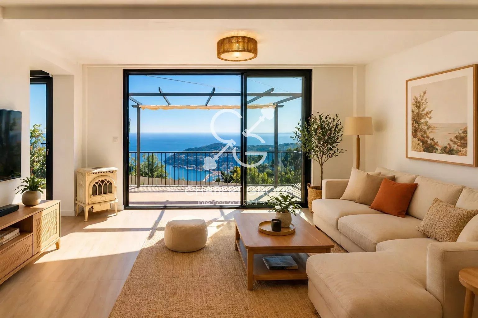 EXCLUSIVITÉ - VILLEFRANCHE-SUR-MER – VILLA 3 PIÈCES – 51 M² – VUE MER PANORAMIQUE – TERRASSES – GARAGE - TERRAIN 250 M² - Photo 2