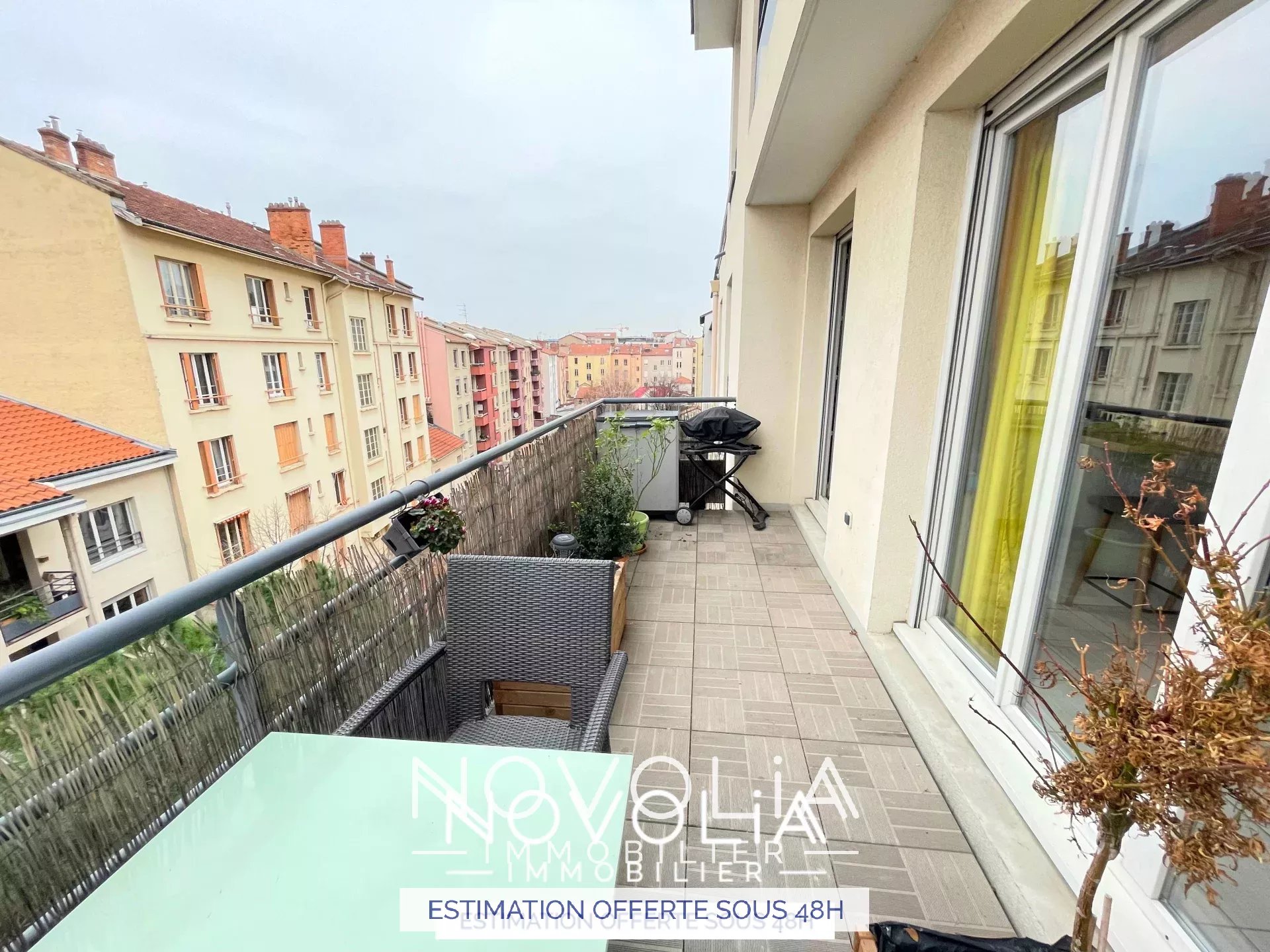 Achat Appartement Surface de 63.39 m/ Total carrez : 63 m, 3 pices, Lyon 3me (69003)