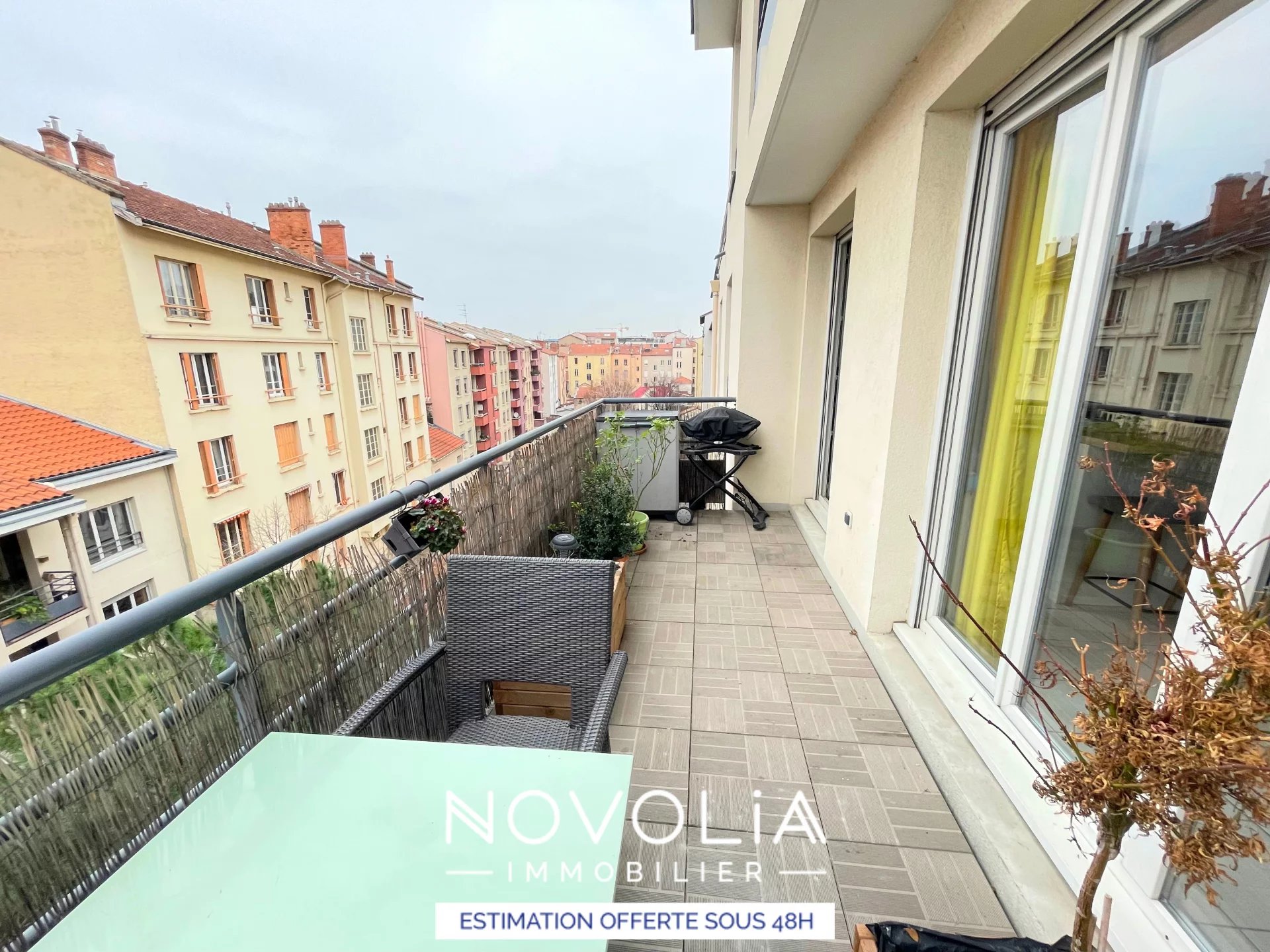 Achat Appartement Surface de 63.39 m�/ Total carrez : 63 m�, 3 pi�ces, Lyon 3�me (69003)