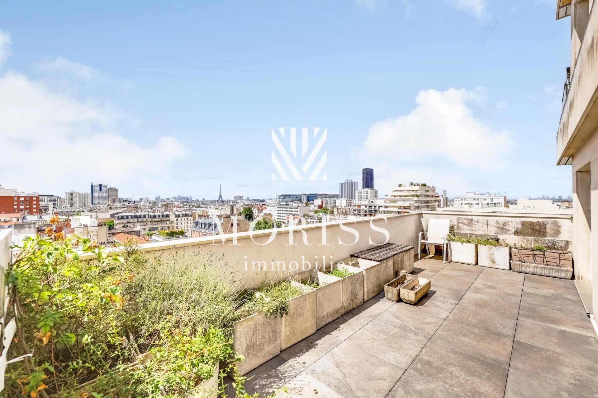 75014 Paris -  3 pièces - Terrasse - Vue panoramique - Image 1
