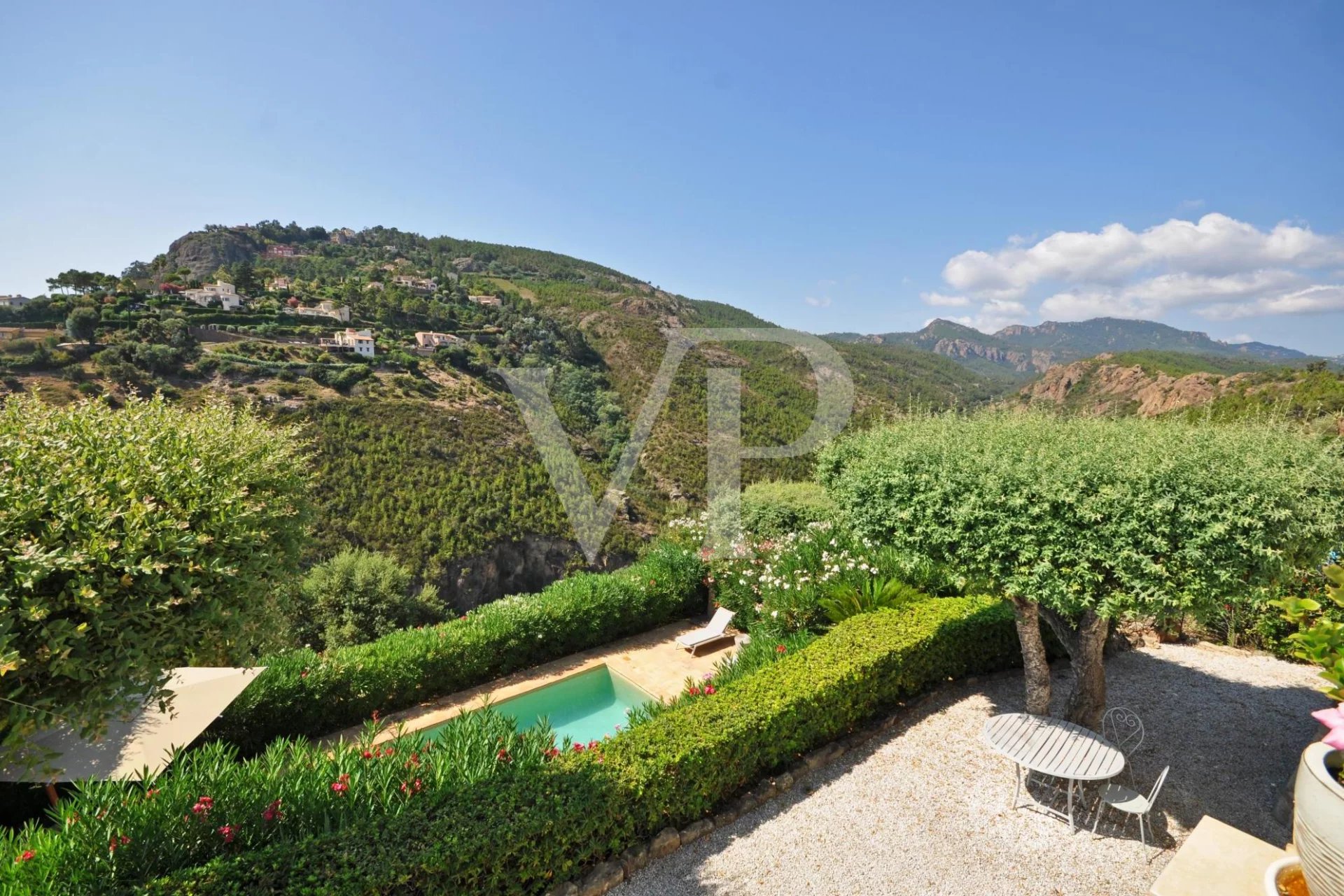 Villa provençale avec vue mer panoramique