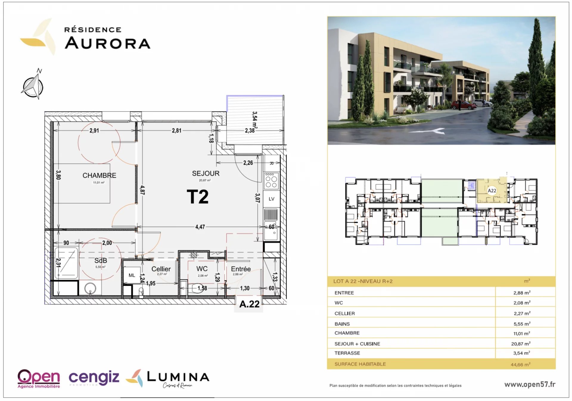 Vente Appartement Cosnes-et-Romain