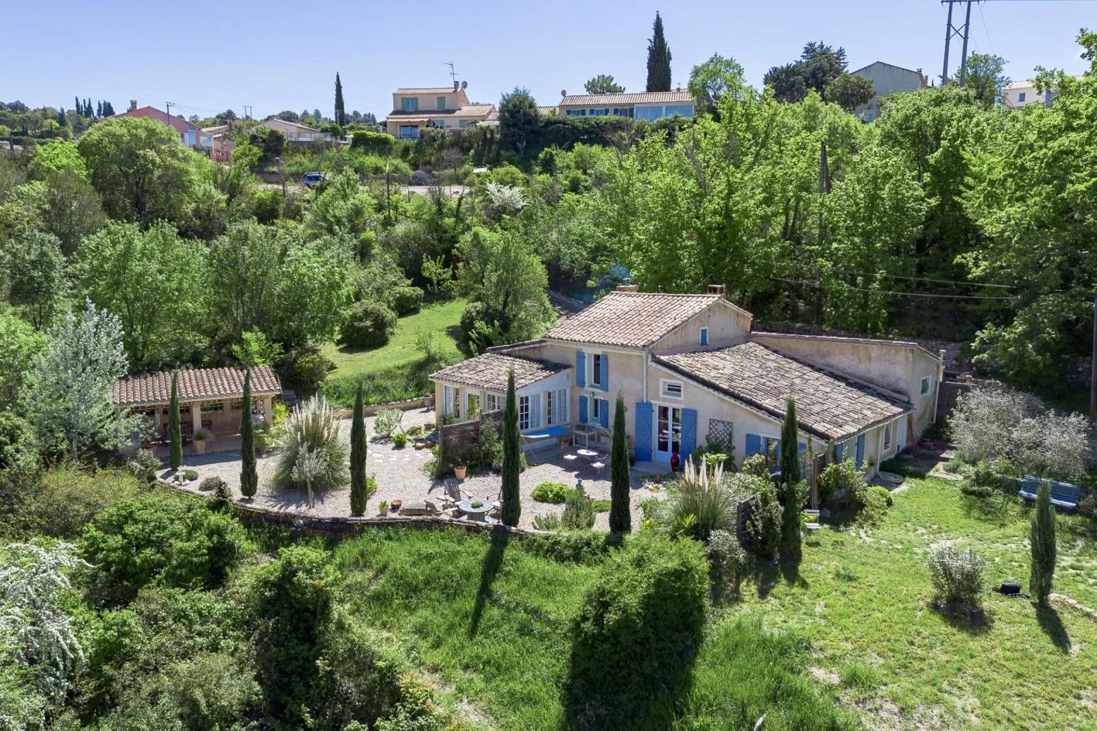 Renovated house with a view