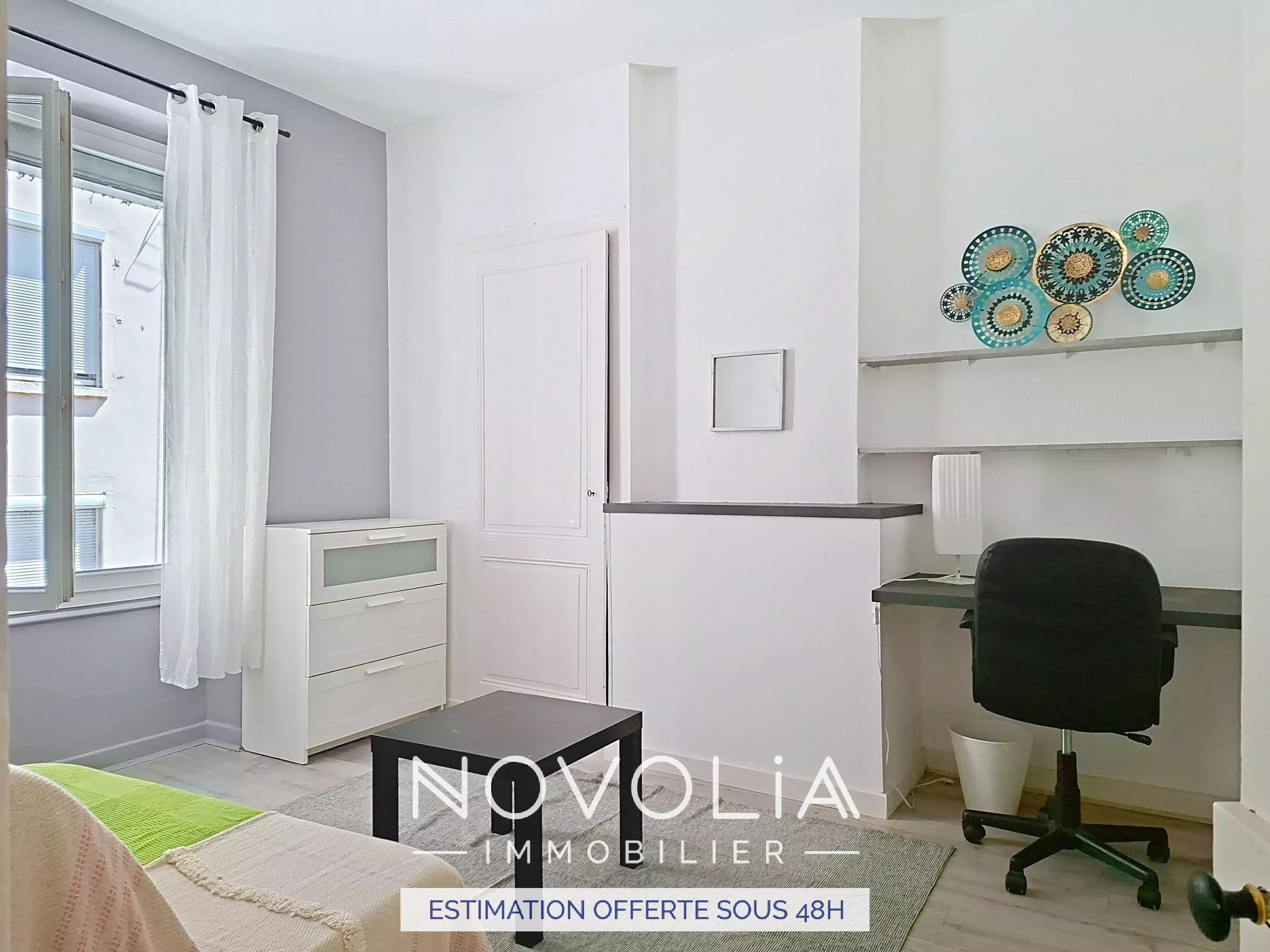 Achat Appartement Surface de 32.89 m�/ Total carrez : 32 m�, 2 pi�ces, Lyon 7�me (69007)