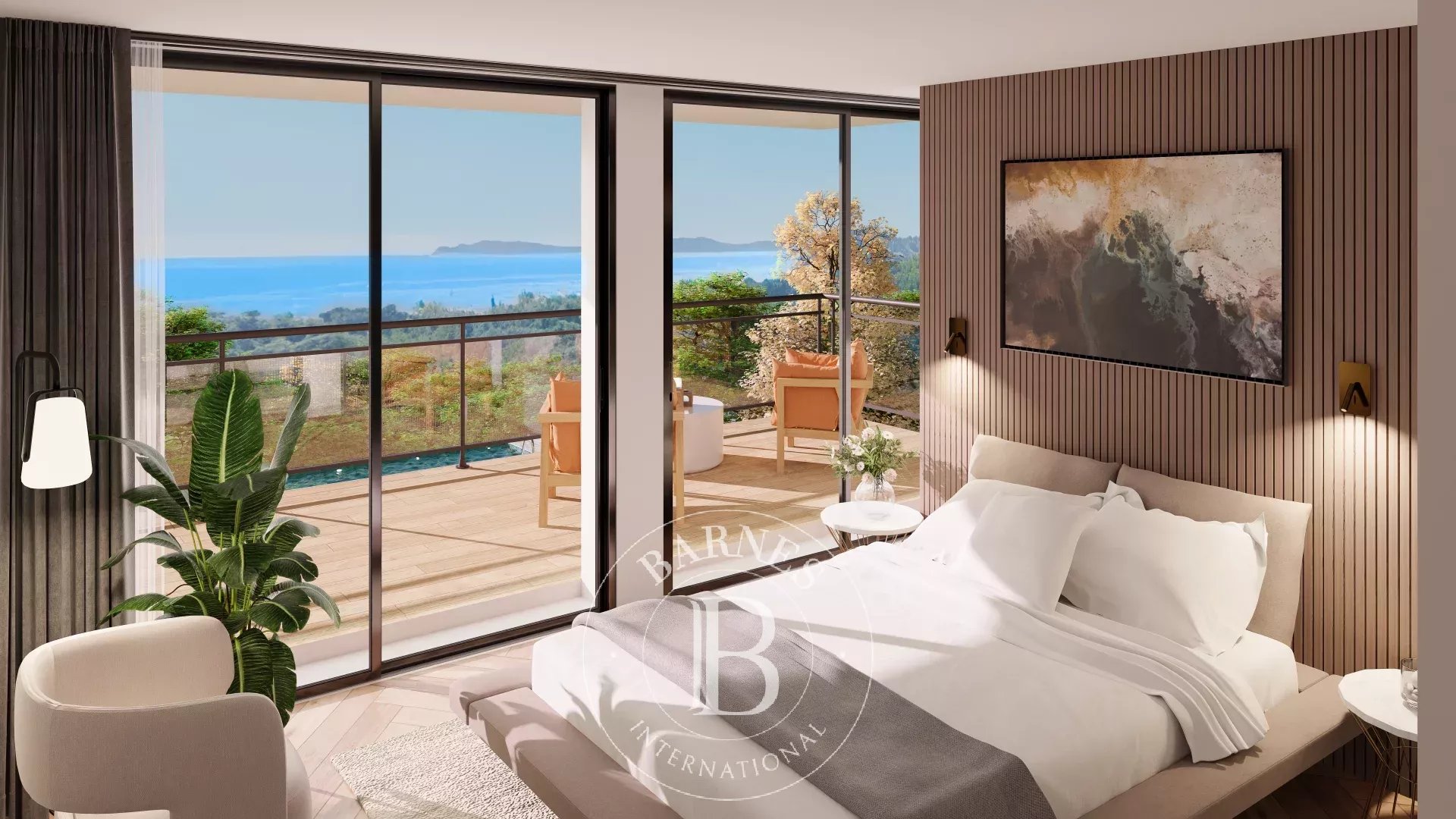 LA CROIX-VALMER - BUILDING PLOT - SEA VIEW