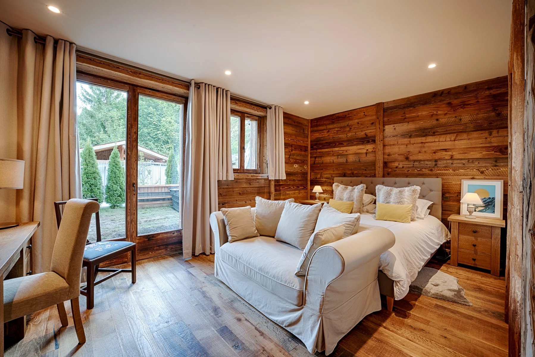 Photo of LES HOUCHES - A beautifully finished, traditional farmhouse perched on the Les Houches hillside