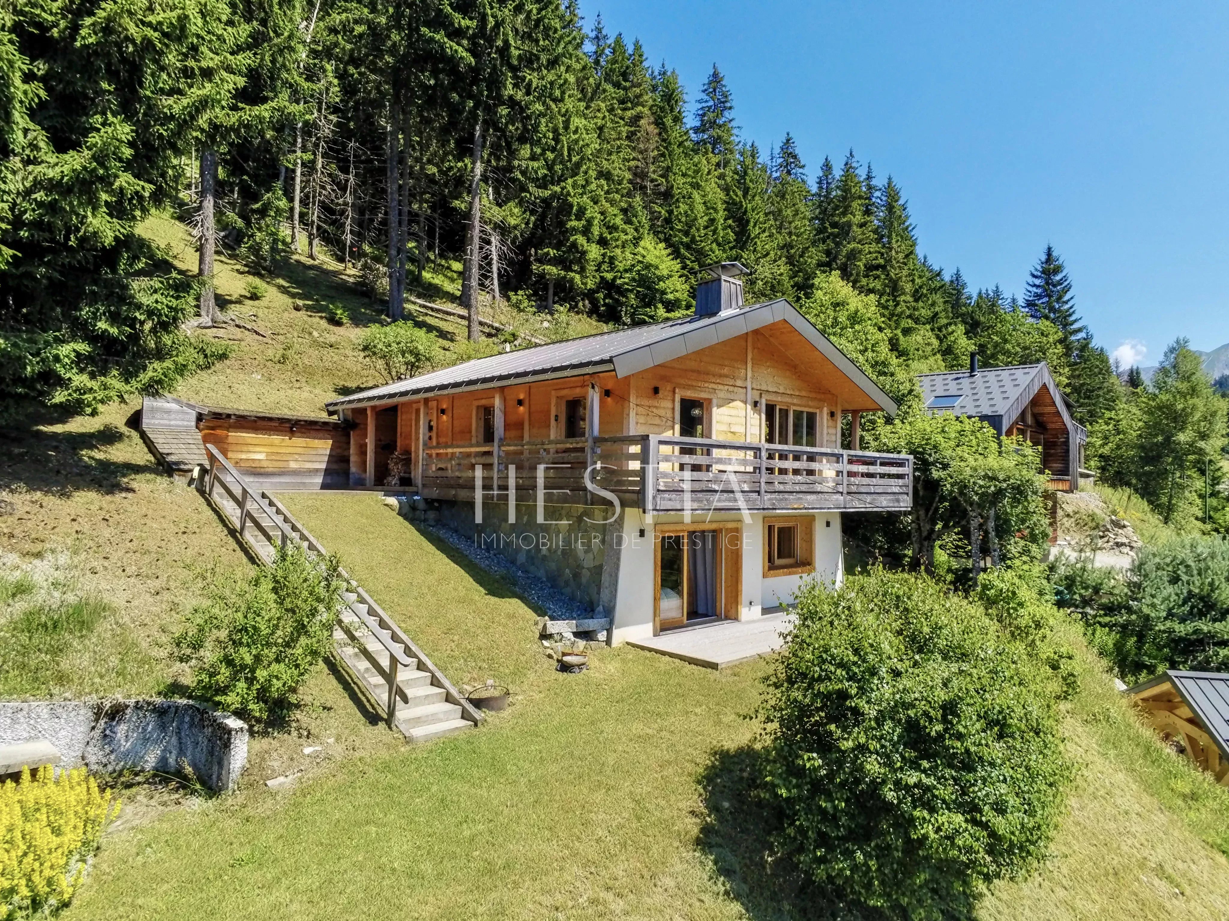 Chalet proche des départs de ski