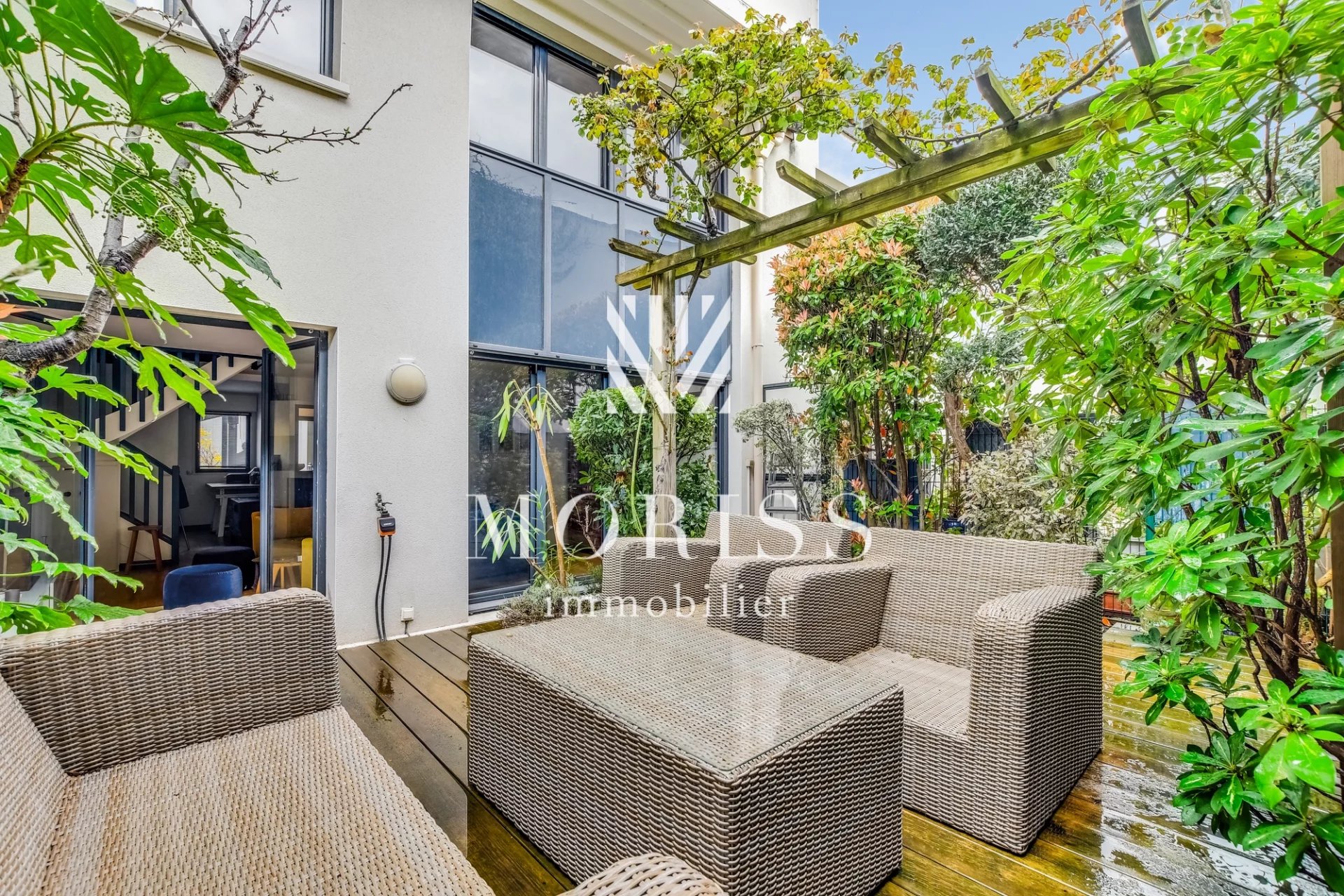 DUPLEX FAMILIALE BOULOGNE NORD - JARDIN PLEIN SUD - Image 1