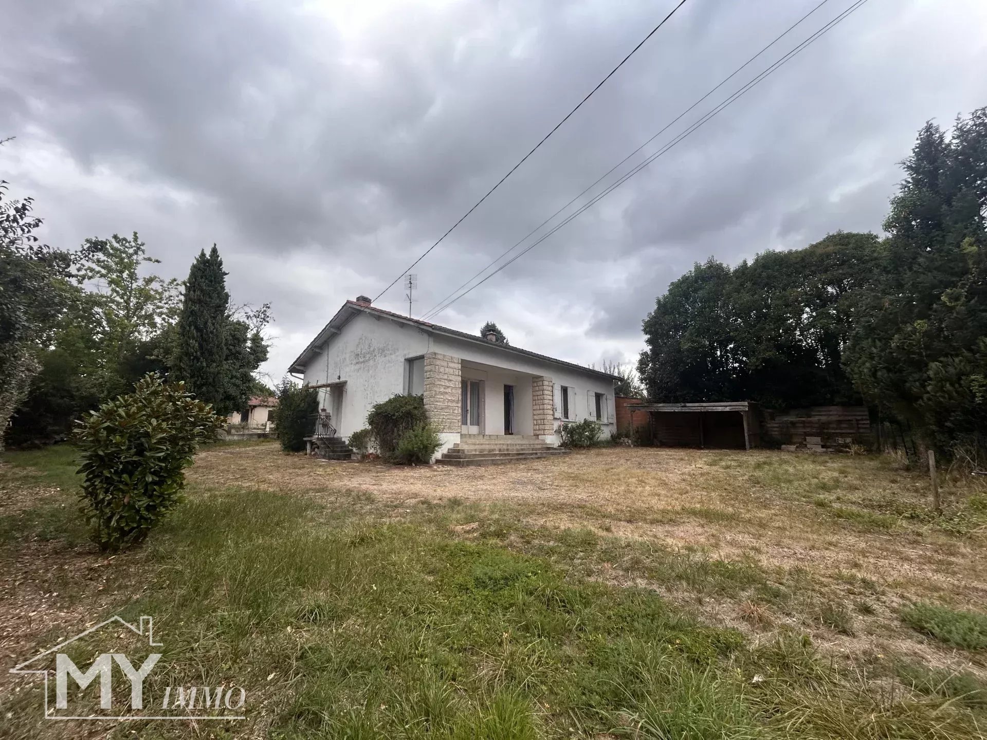 Maison des années 70 de plain-pied – 87 m² à réinventer à Duras