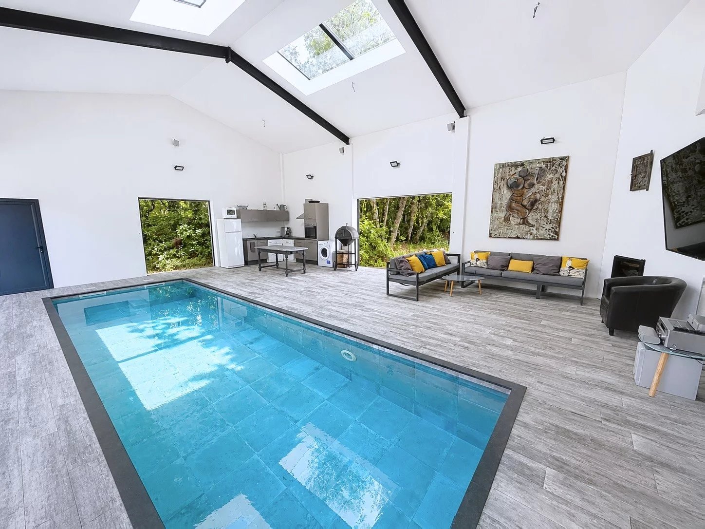 Exceptional Contemporary Estate with 3 Guest Houses