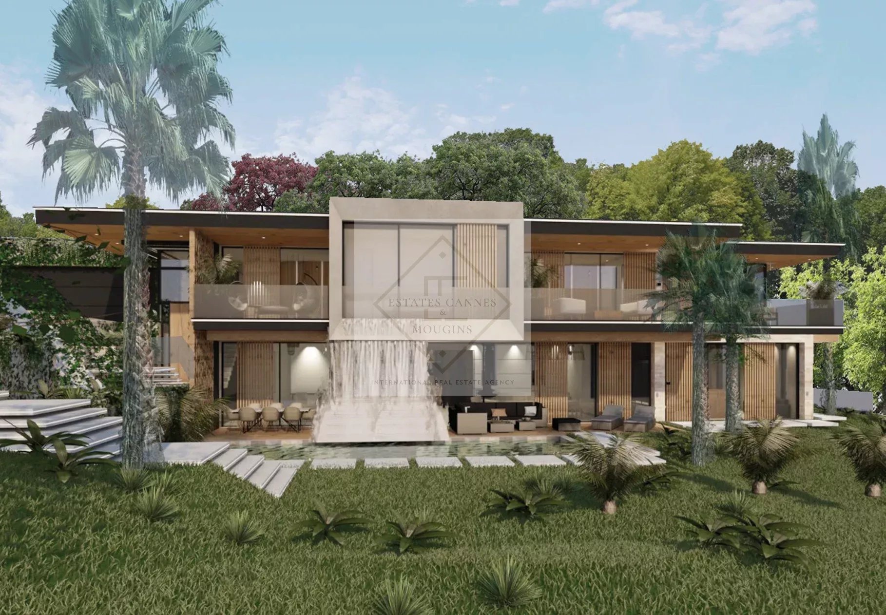 Mandelieu – Opportunité rare : terrain d’exception avec maison existante et projet de villa contemporaine de 600 m² avec permis purgé — photo 4