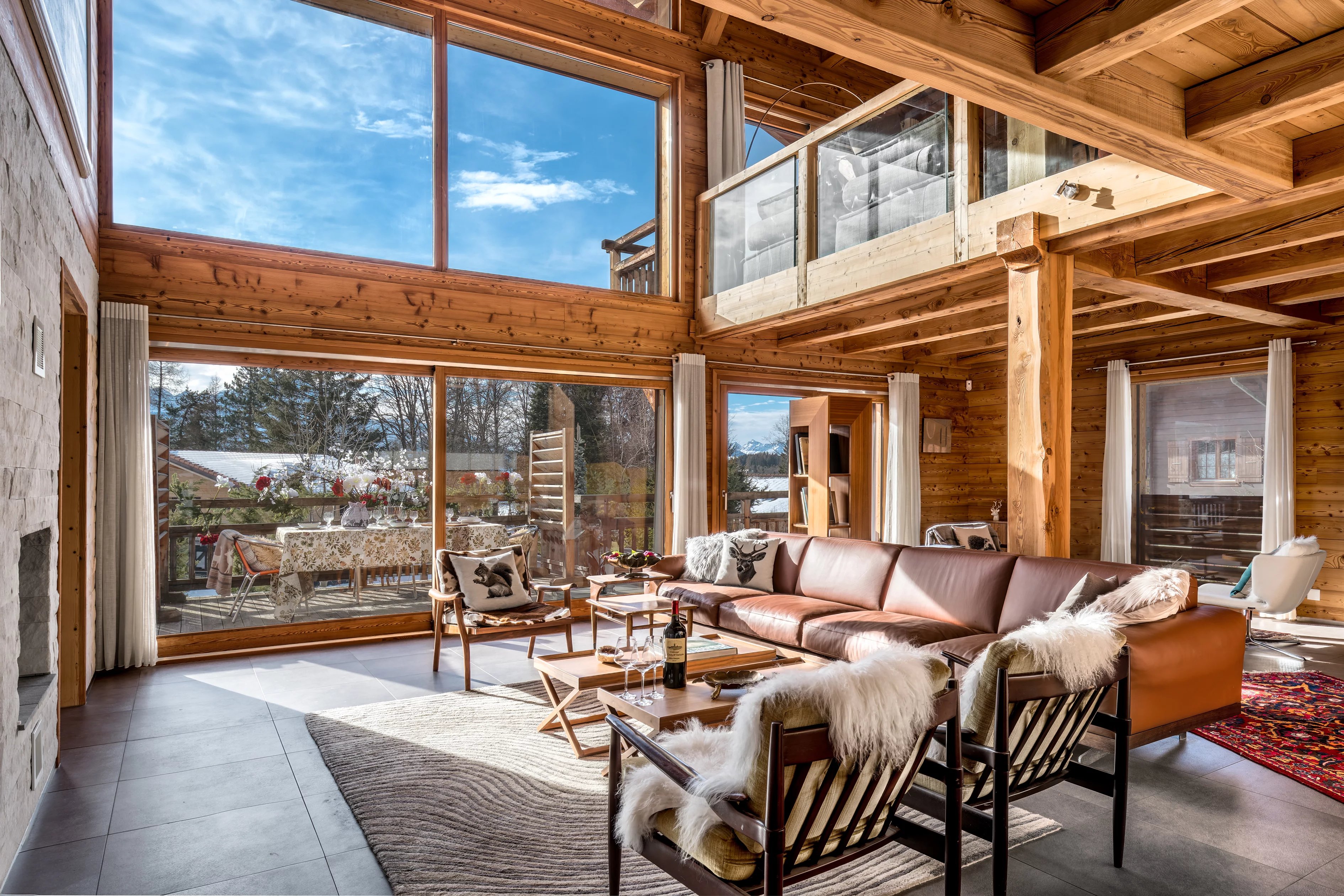 Wunderschönes Chalet Ensoleillée in Villars