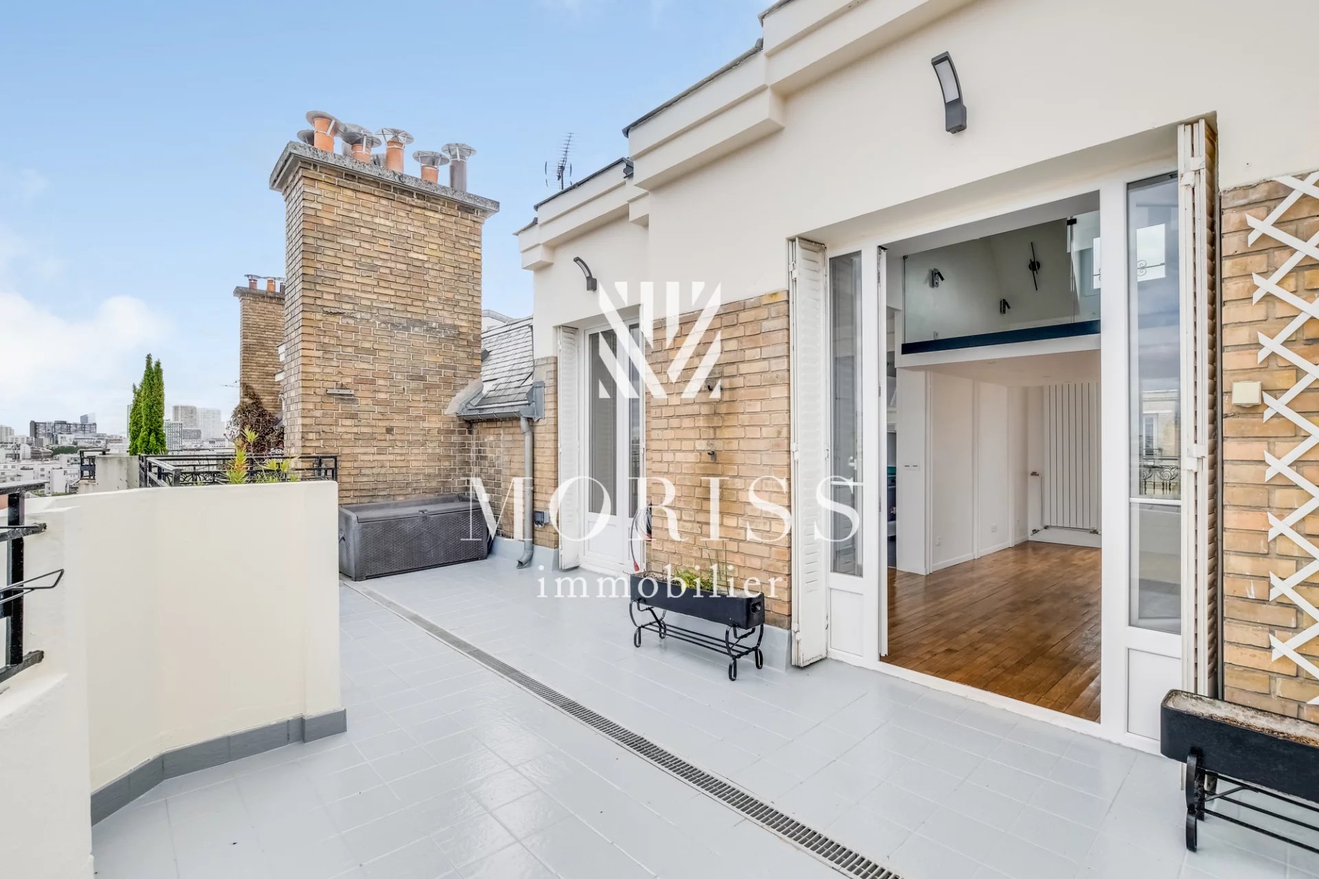 75014 Paris - Appartement 2 pièces avec terrasse - Image Array
