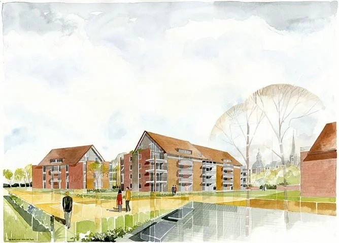 realisatie Les Jardins de Waterloo