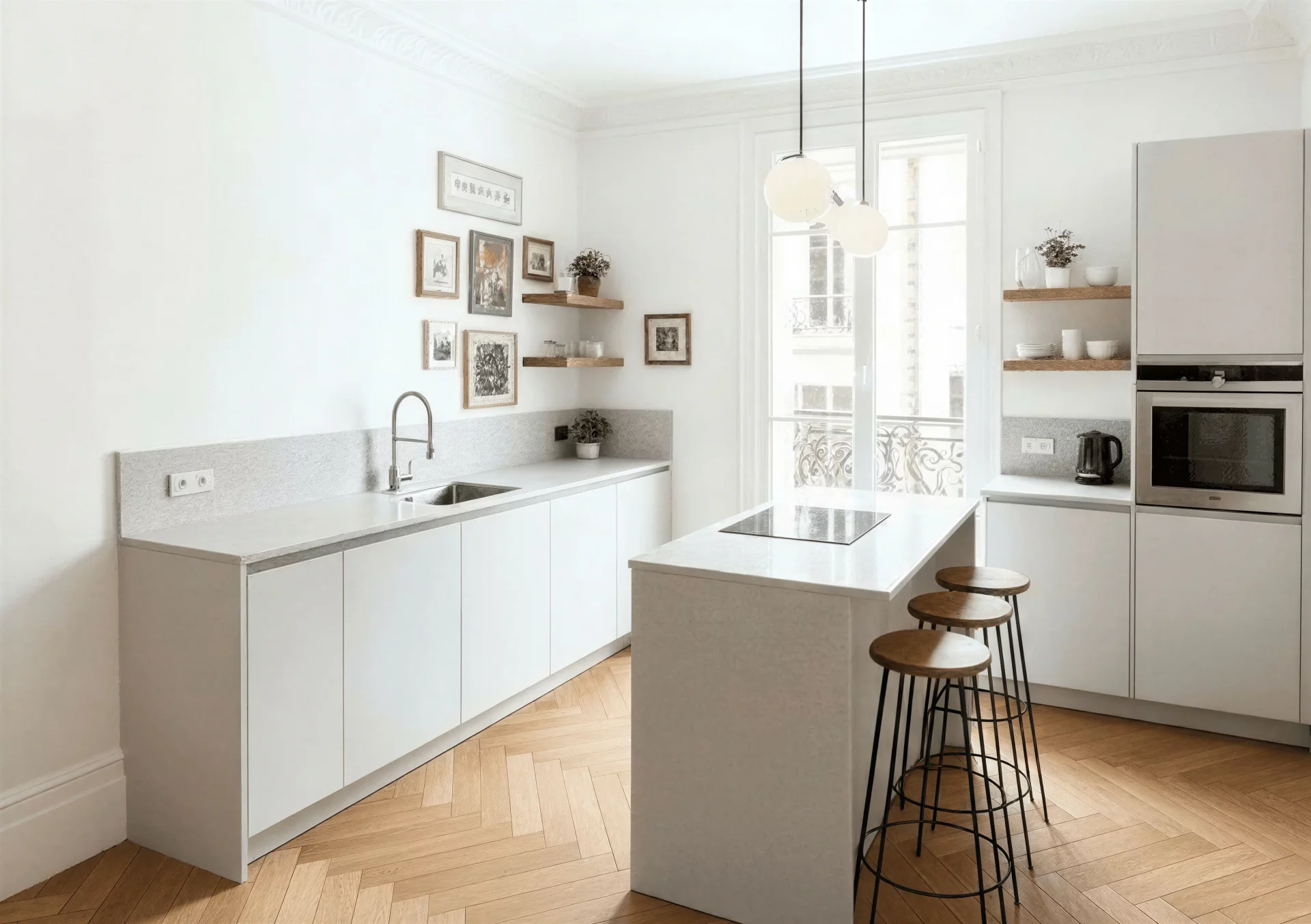 Paris 18e - RUE FRANCOEUR / RUE DES SAULES