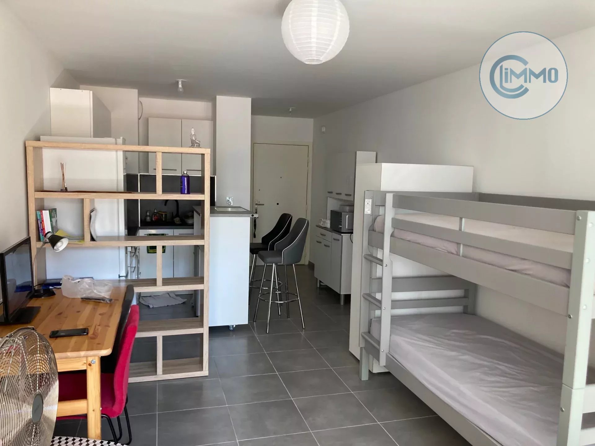 Affitto Nizza, monolocale arredato 26.10m² situato Secteur République
