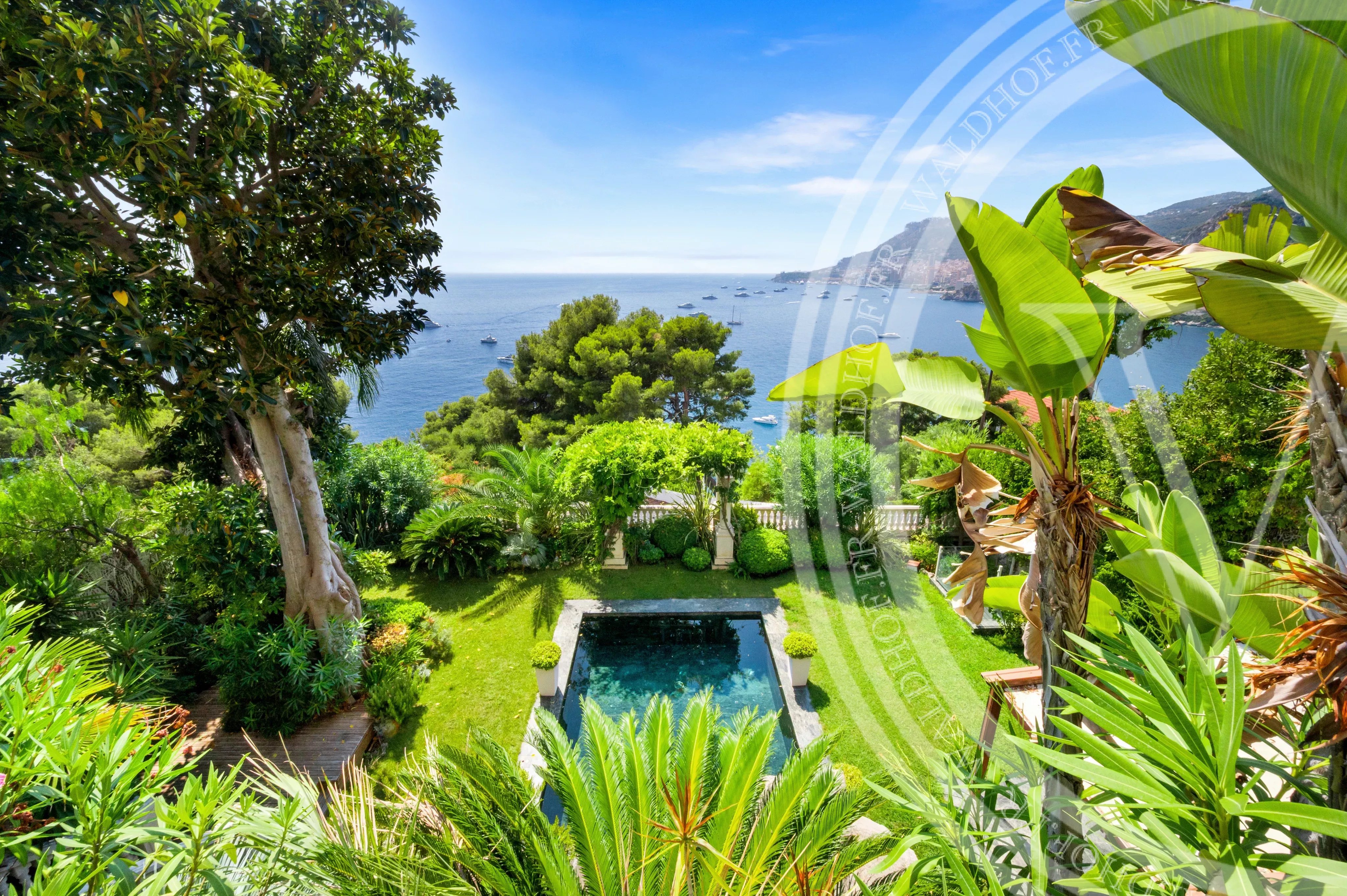 Luxueuse Villa Belle Époque avec vue panoramique sur Monaco