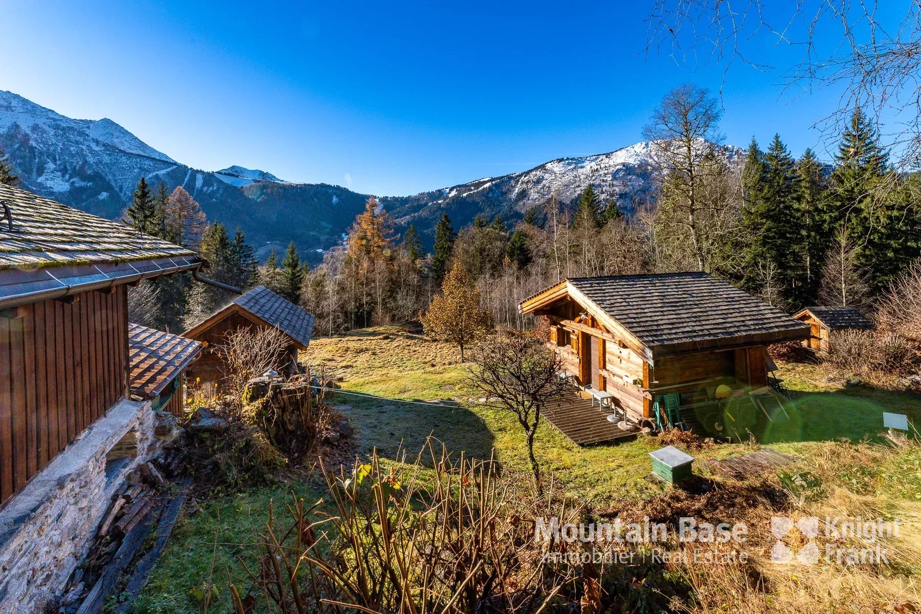 Photo of A charming chalet situated in its own clearing in the woodlands at the top of Le Coupeau.