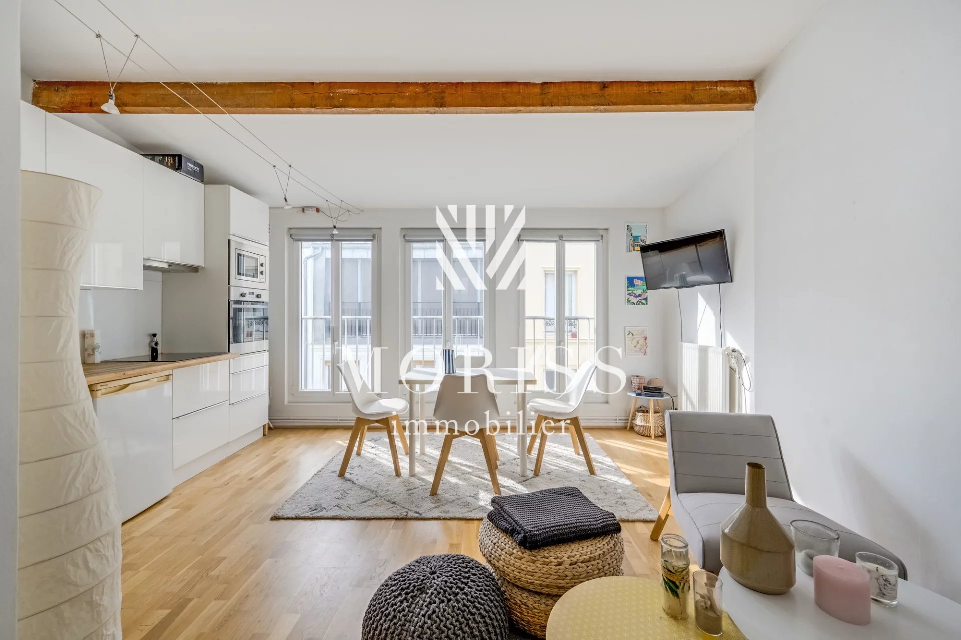 APPARTEMENT 2 PIECES - PARIS 17 EPINETTES - Image Array