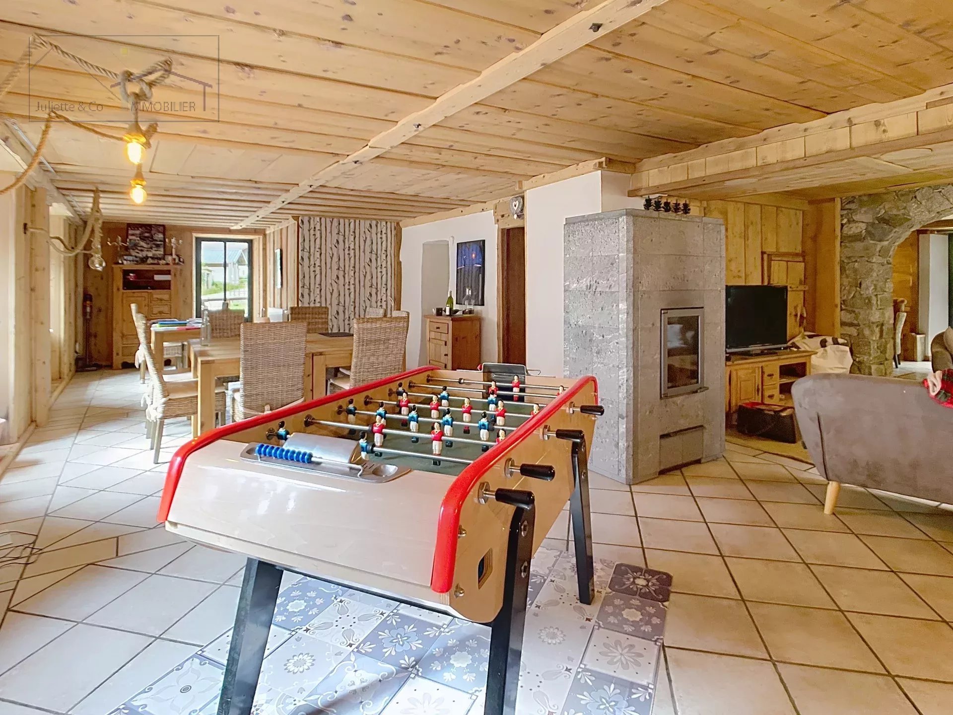 Photo of Farmhouse in Vallorcine with fireplace and 9 rooms