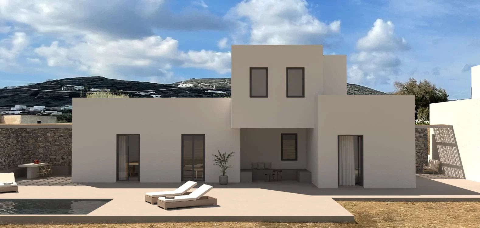FOR SALE – NEW VILLAS WITH PRIVATE POOLS – PAROS ISLAND